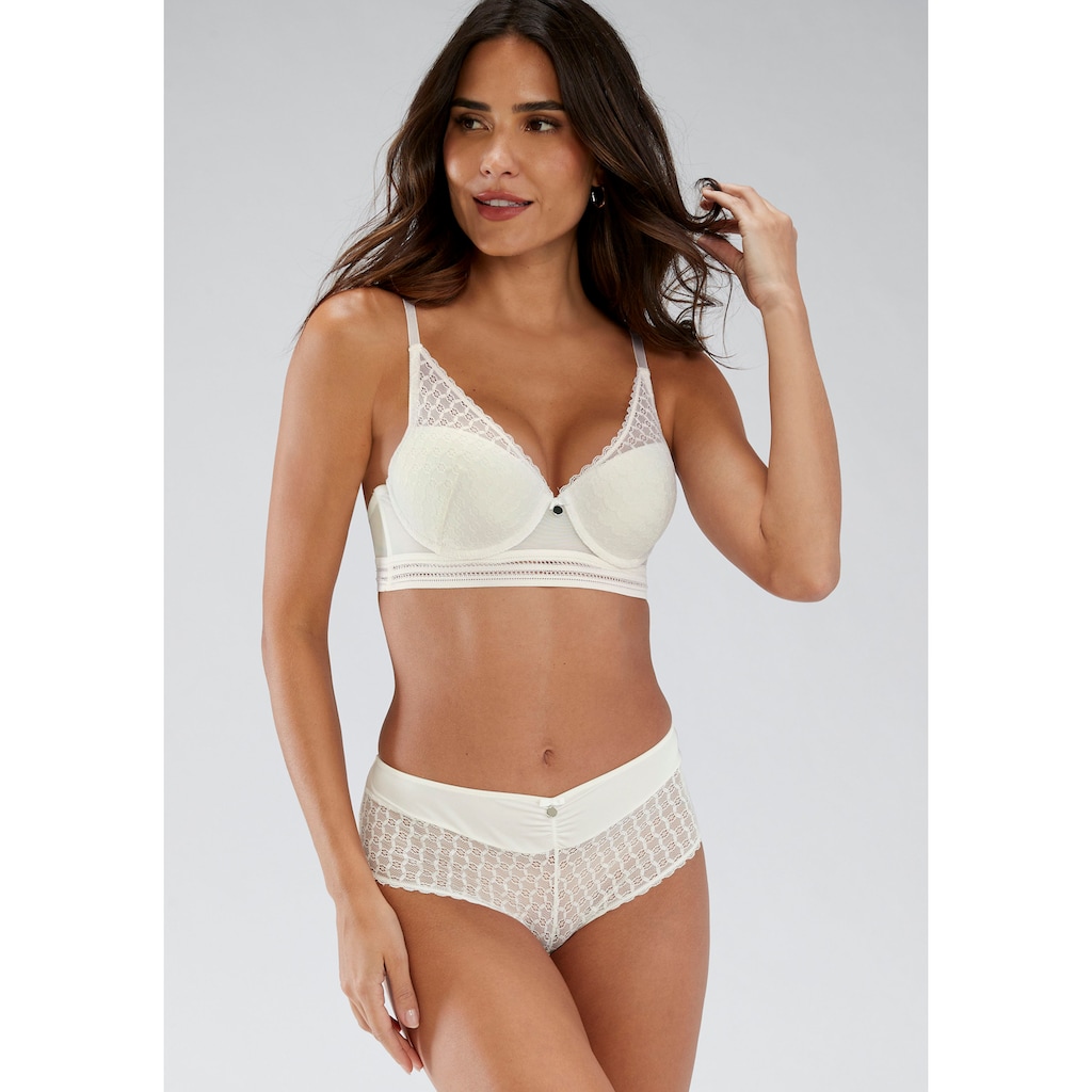 s.Oliver Push-up-BH »Estelle«, mit graphischer Spitze, Dessous