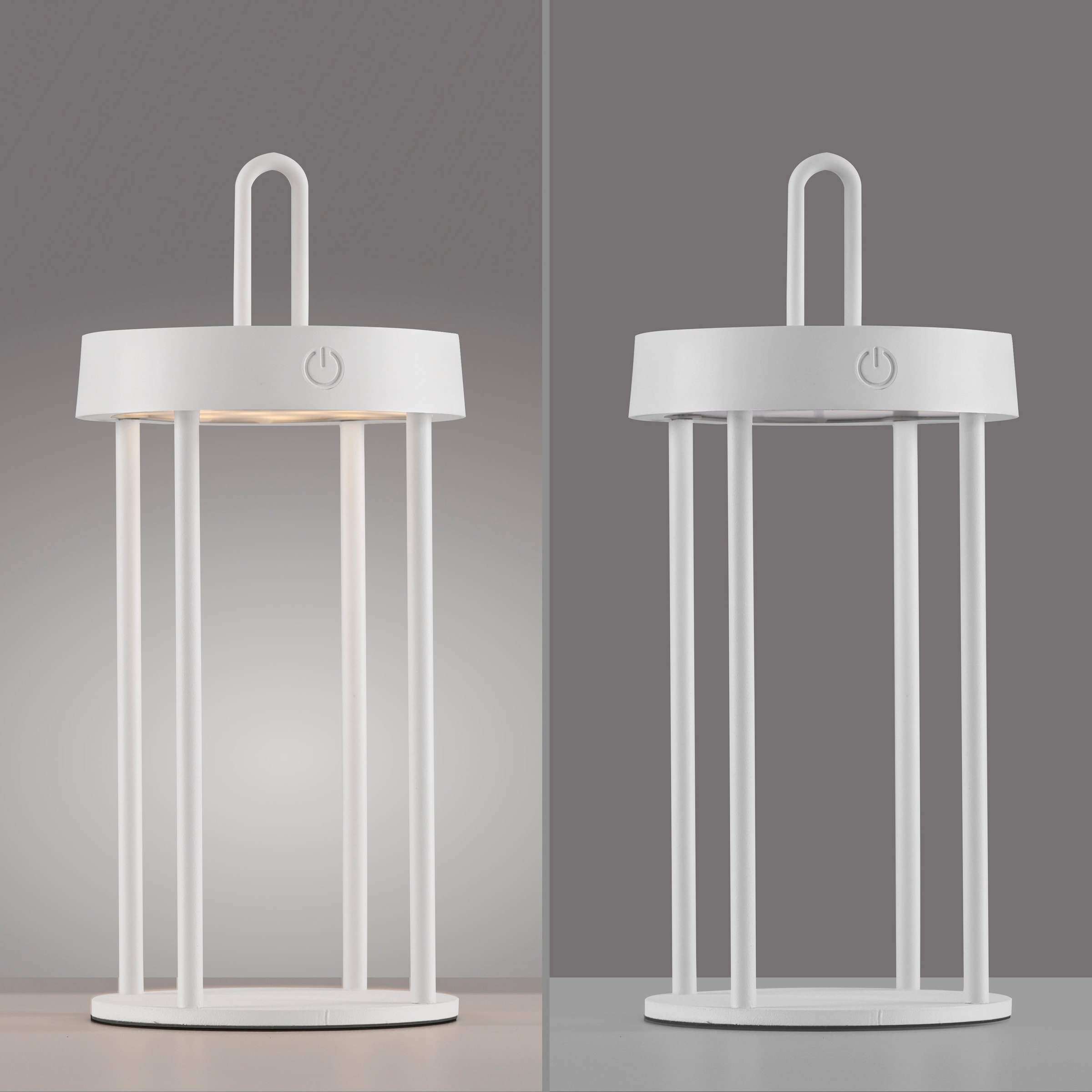JUST LIGHT Tischleuchte »ANSELM«, 1 flammig, Leuchtmittel LED-Modul | LED fest integriert, Akkuleuchte