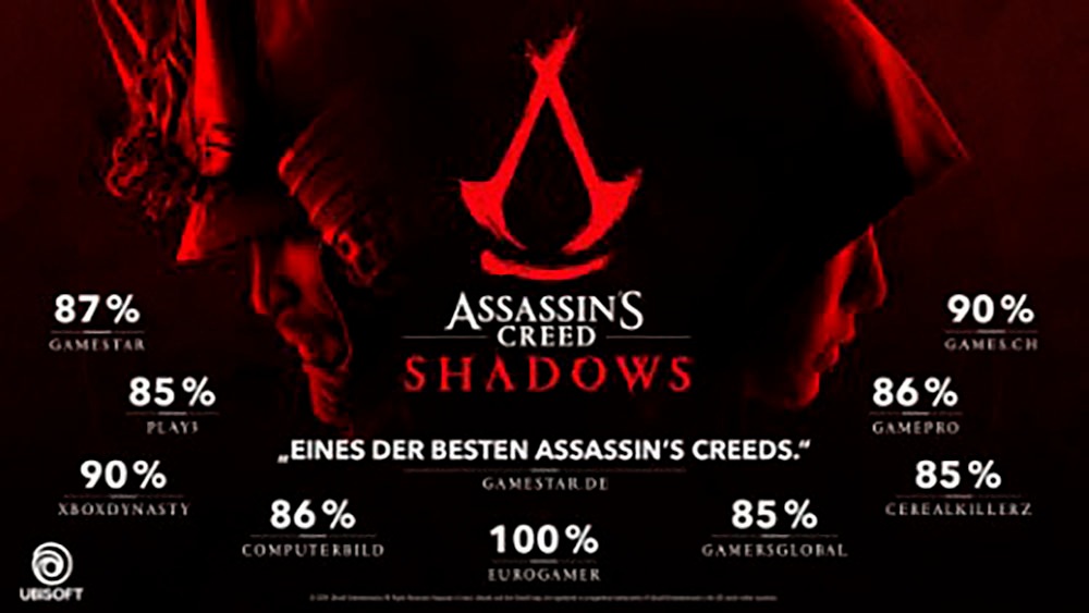 UBISOFT Spielesoftware »Assassin's Creed Shadows« Xbox Series X