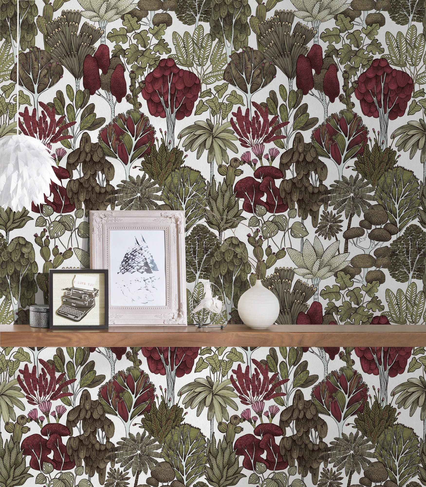 Architects Paper Vliestapete »Floral Impression«, floral-botanisch-Wald, Blumentapete Tapete Dschungel Tapeten Wohnzimmer Schlafzimmer Küche