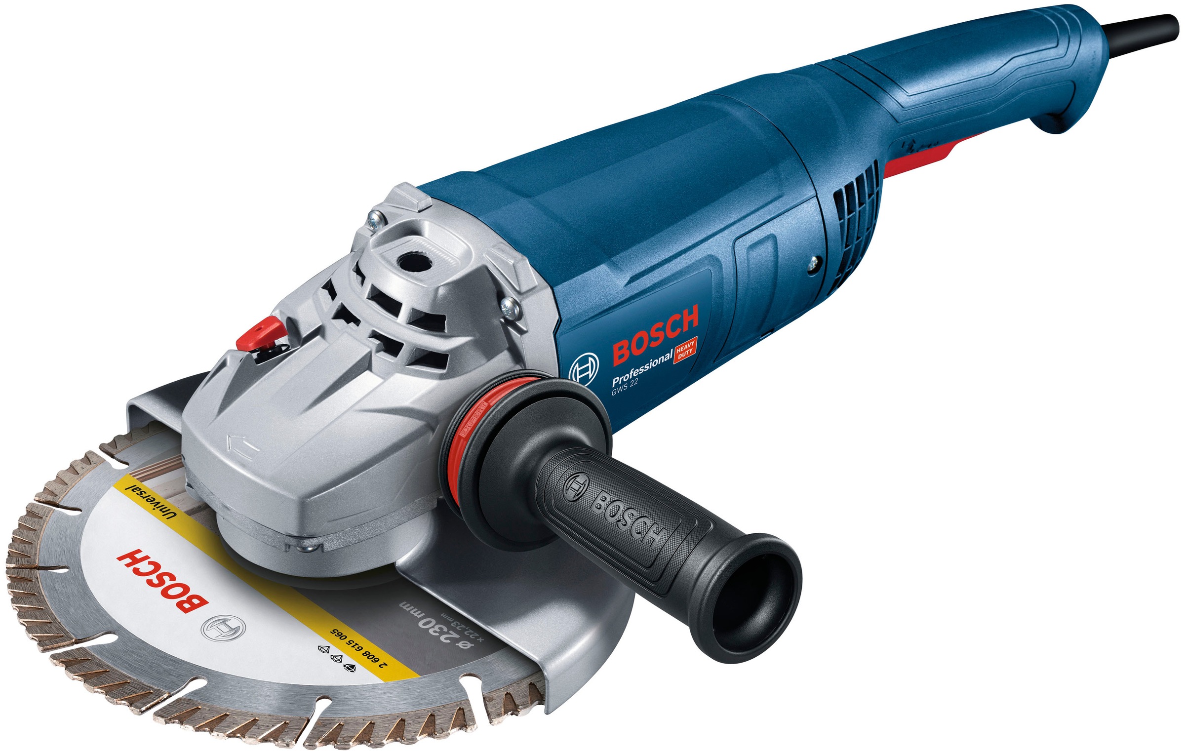 BOSCH PROFESSIONAL Winkelschleifer »GWS 22-230 J + GWS« blau
