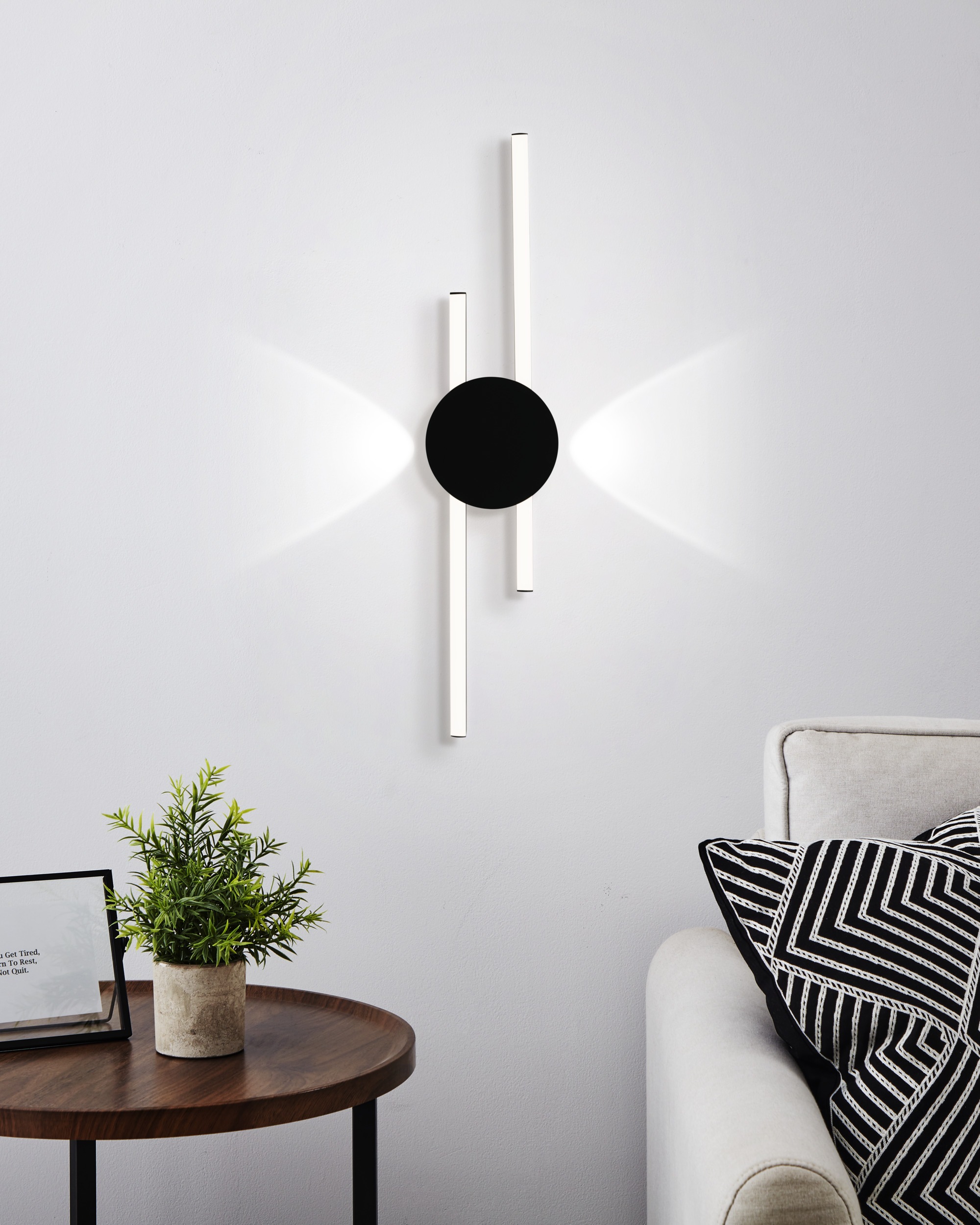 EGLO LED Deckenleuchte »VENTICELLO Deckenlampe - Alu - LED;LED - 20W;0,91W - IP20« LED-Modul 1 Stk. Warmweiß Wohzimmerlampe, Esszimmerlampe, Flur, Schlafzimmer, L75 x B20 x H5,5cm