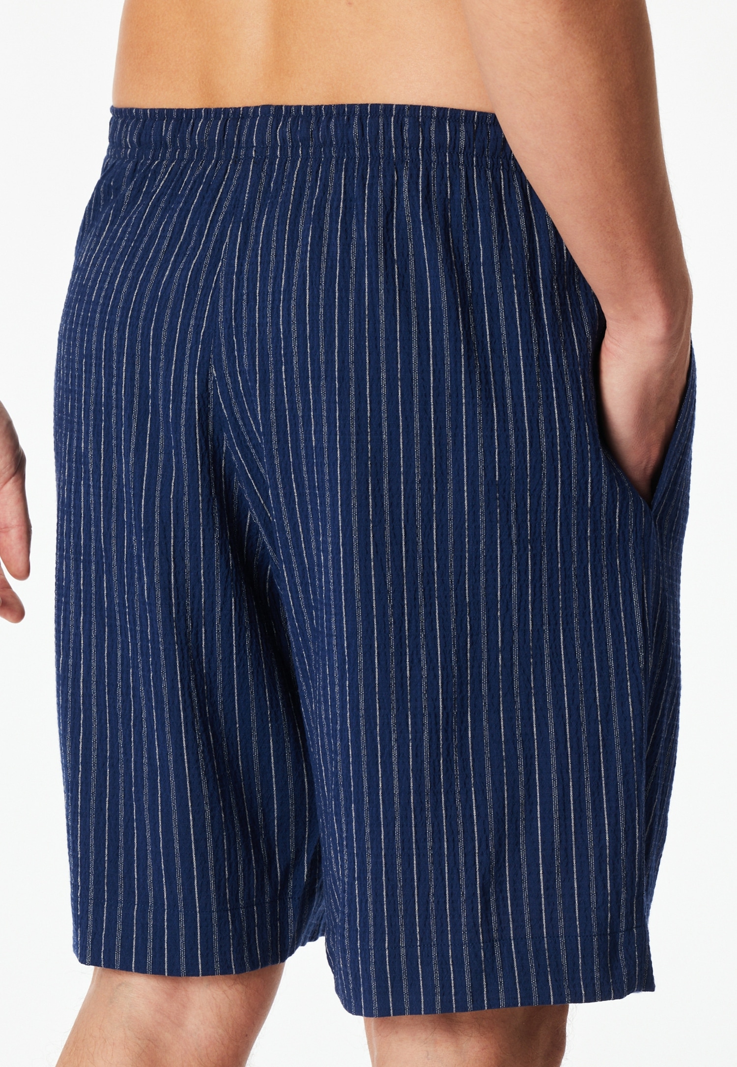 Schiesser Pyjamashorts »Mix + Relax«  mit Gummizug, Cotton-Mix, mit seitlichen Eingrifftaschen