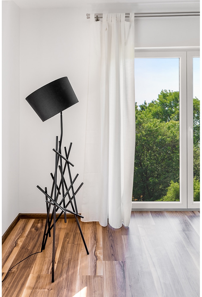 SPOT Light Stehlampe Design aus mit »GLENN«, flammig-flammig, 1 online originelles flexiblem Metall, kaufen Stoffschirm