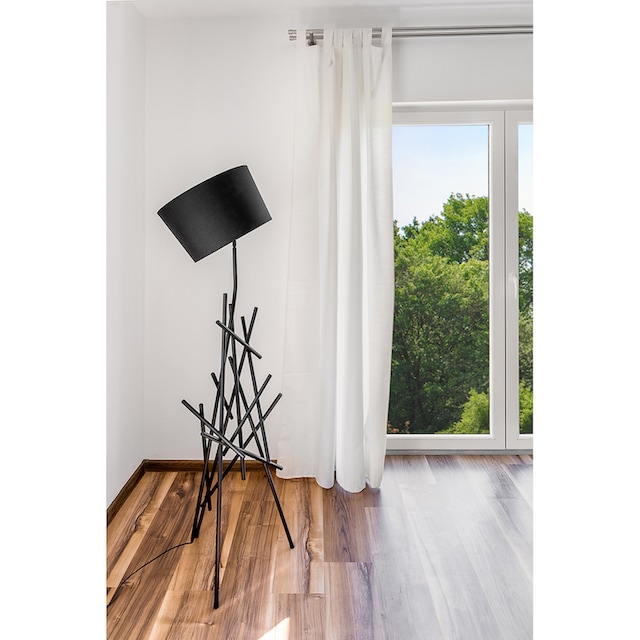SPOT Light Stehlampe »GLENN«, 1 flammig-flammig, aus Metall, mit flexiblem  Stoffschirm, originelles Design online kaufen
