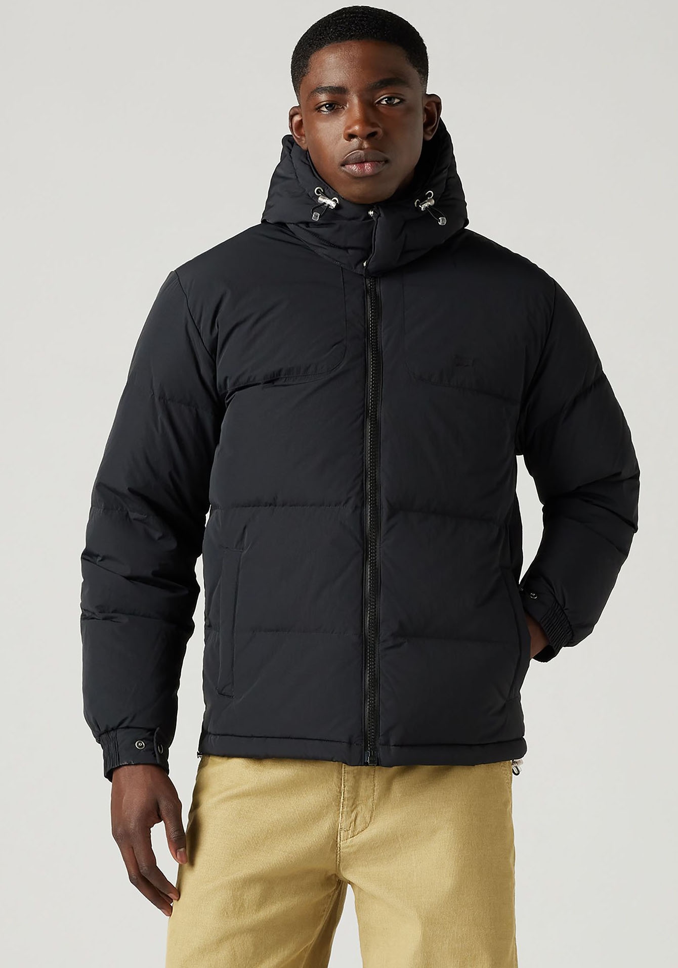 Levi's® Steppjacke »ROCKRIDGE SHORT PUFFER«, mit Kapuze
