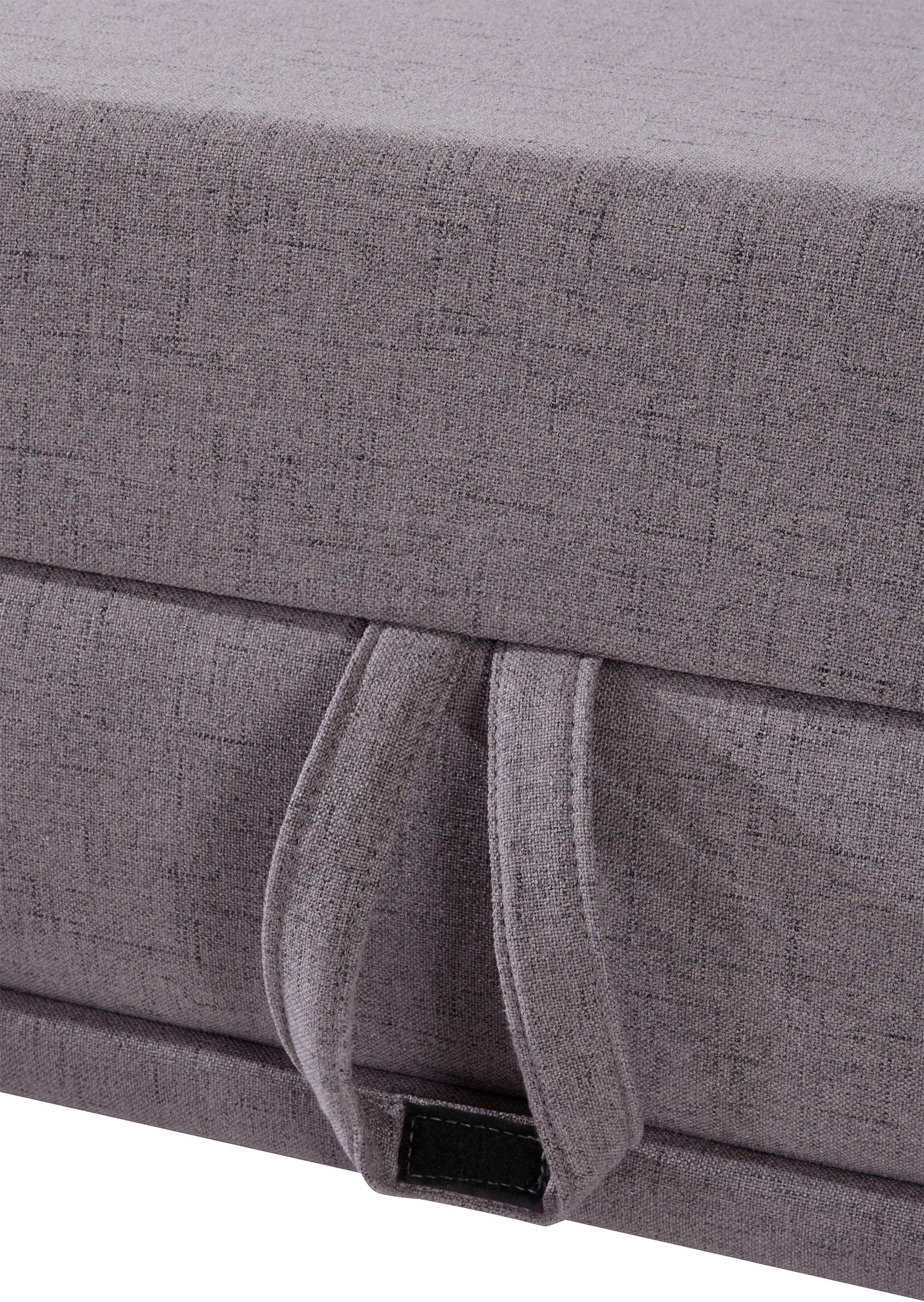 Places of Style Wohnlandschaft »Costello U-Form, mit Sitztiefenverstellung, Armteilverstellung und«, 3 Nierenkissen, optional Bettfunktion und Bettkasten
