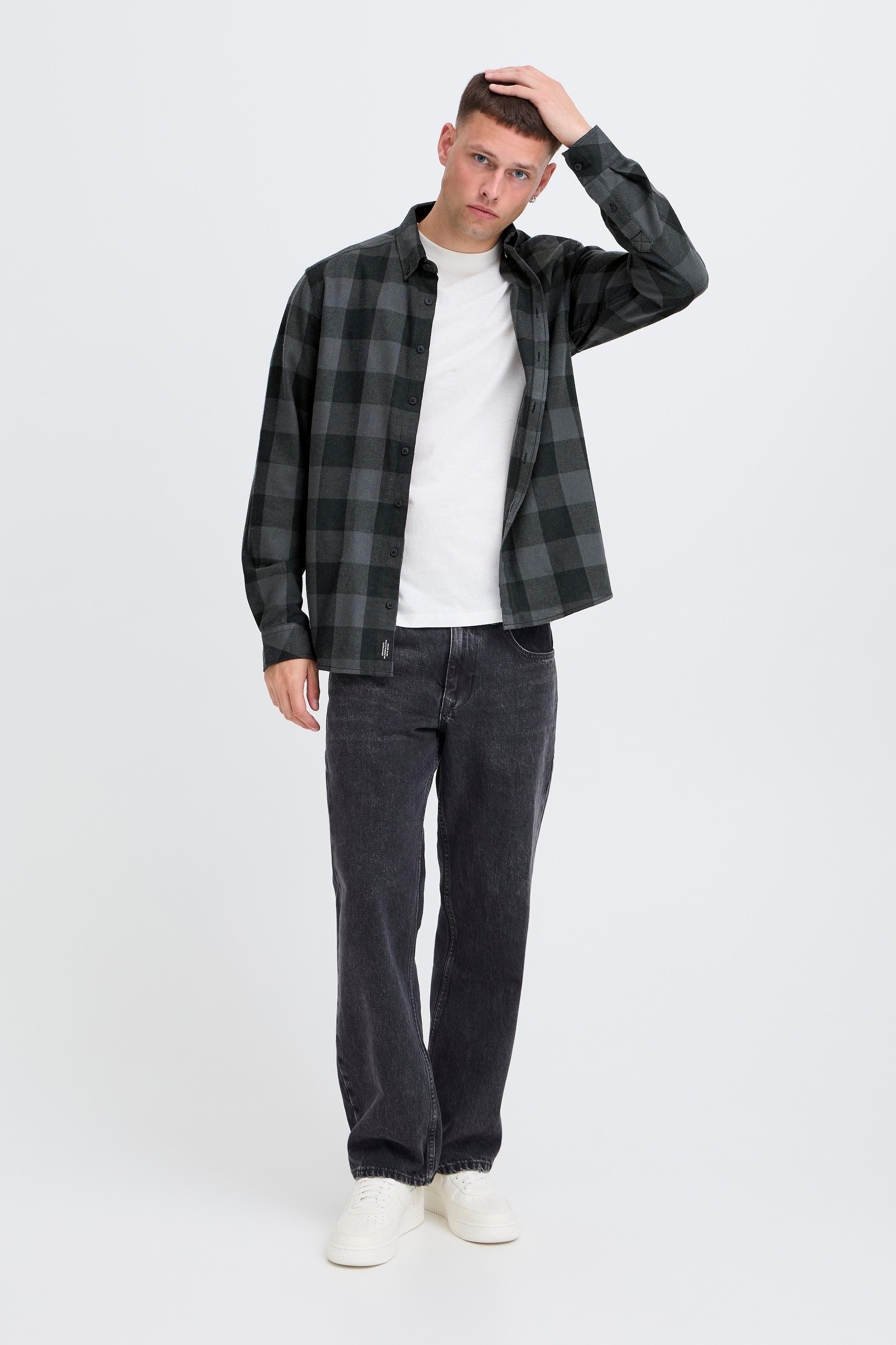 Blend Flanellhemd »BHBUSTER SHIRT« Baumwolle, regular fit