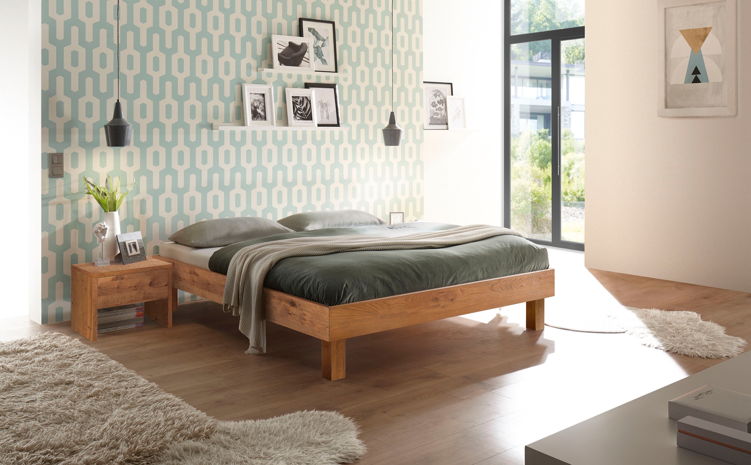 HASENA Holzbett »Rapallo« Fußhöhe 25 cm günstig online kaufen