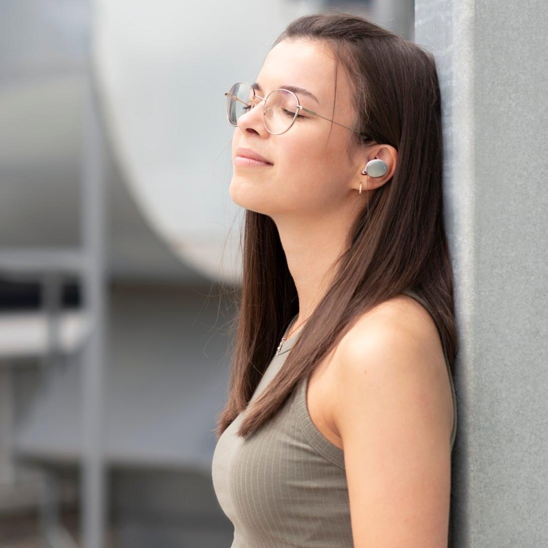 Hama Bluetooth-Kopfhörer »Spirit kabellos«, Pure BT Kopfhörer Ear bestellen Finger-Touch Lautstärkeregler,Rufannahmetaste, In Sensor, Raten Sprachsteuerung auf Wireless, True