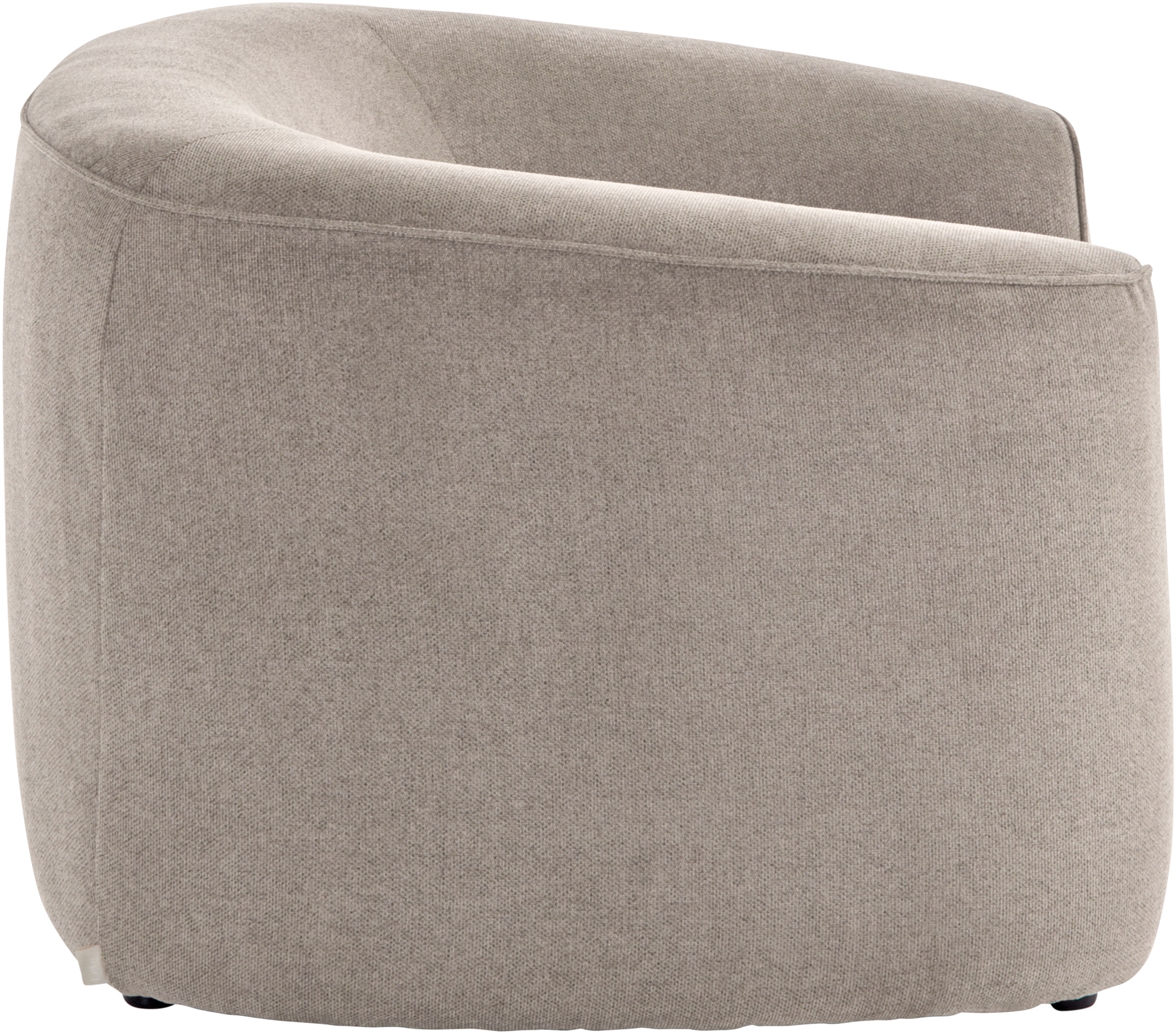 LeGer Home by Lena Gercke Sessel »LYZA Relaxsessel, Loungesessel, Maße B/T/H: 113/95/71 cm«, organische Form, mit Wellenunterfederung, gemütlich und modern