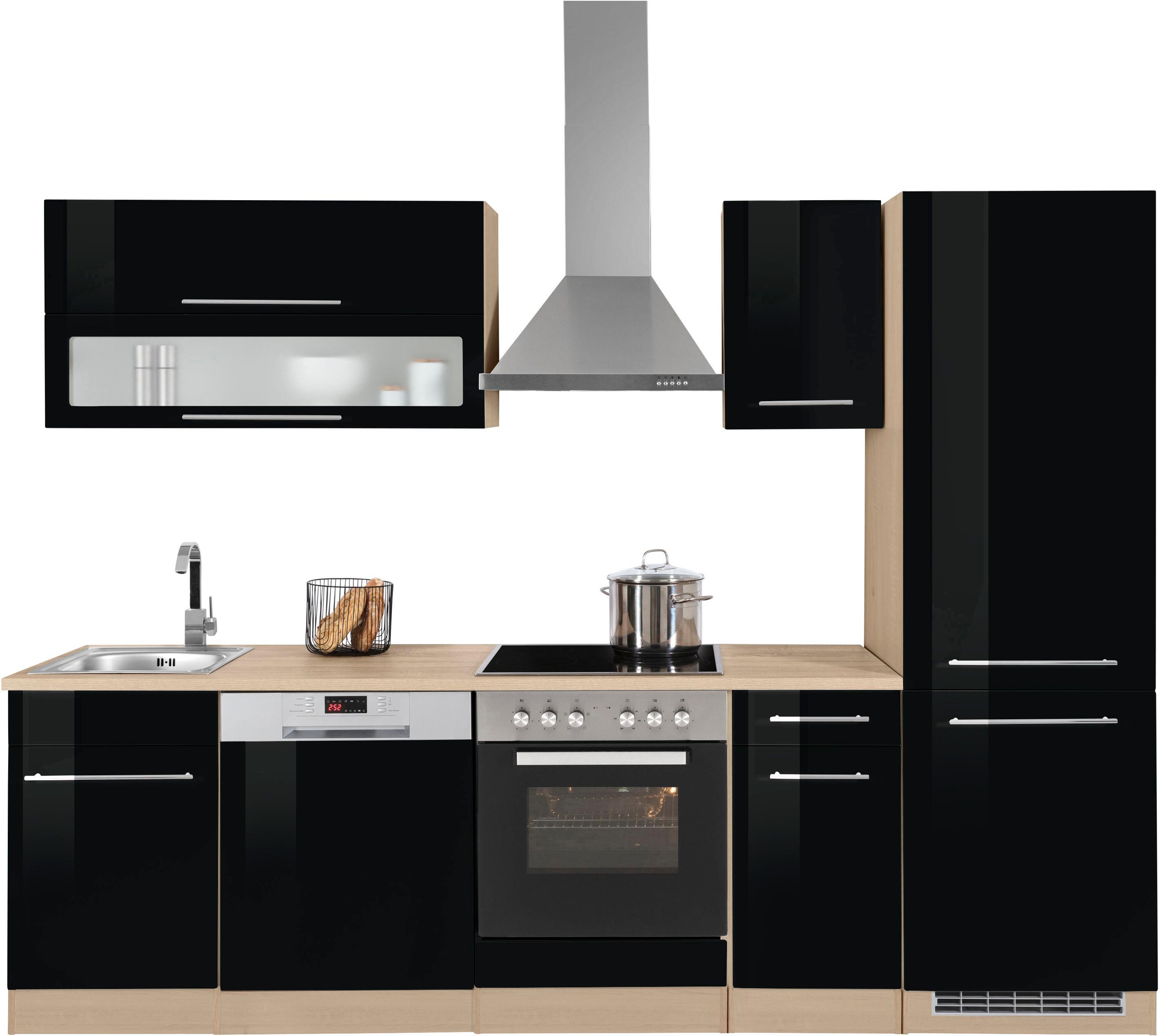 KOCHSTATION Küchenzeile »KS-Eton« ohne E-Geräte, Breite 270 cm günstig online kaufen