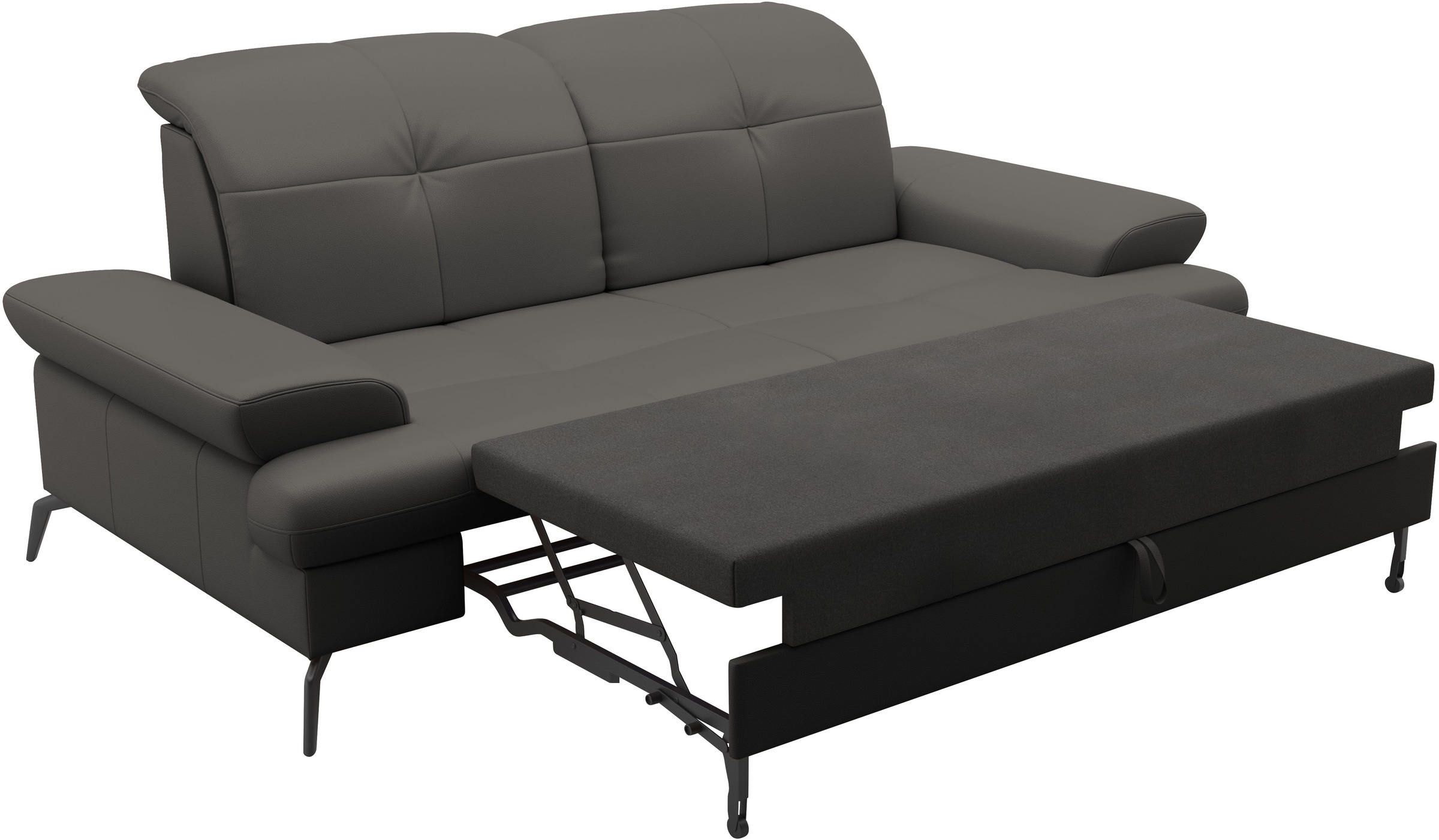sit&more 2,5-Sitzer »Amica, inkl. Sitztiefenverstellung und Armteilverstellung«, wahlweise mit Kopfteilverstellung und Bettfunktion