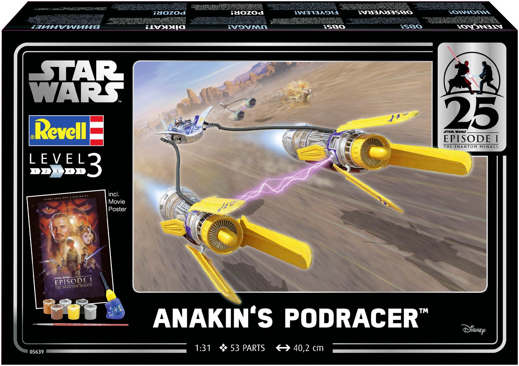 Revell® Modellbausatz »Geschenkset Anakin's Podracer, Star Wars« Made in Europe