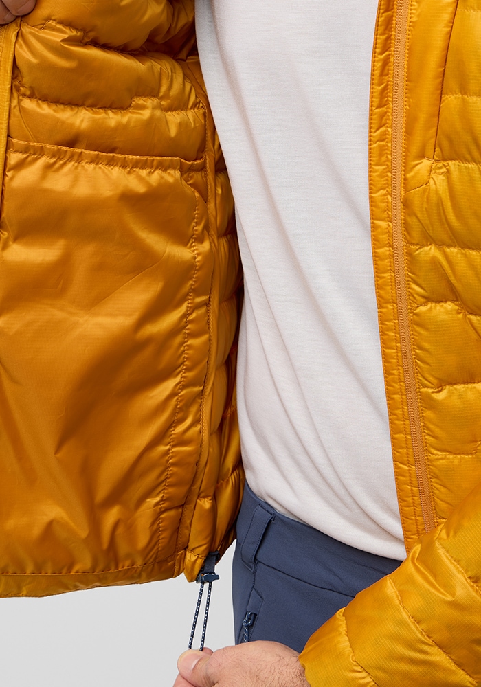 Jack Wolfskin Daunenjacke »PASSAMANI DOWN HOODY M«, mit Kapuze