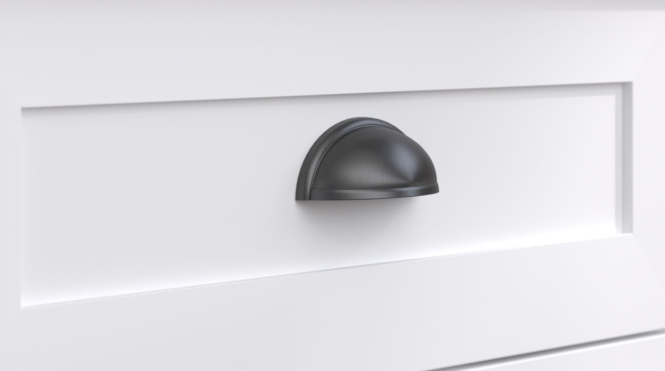 Parisot Buffet »Cottage 11«, (1 St.), Viel Stauraum, Flaschenregal, Metallgriffe, MDF, melaminbeschichtet
