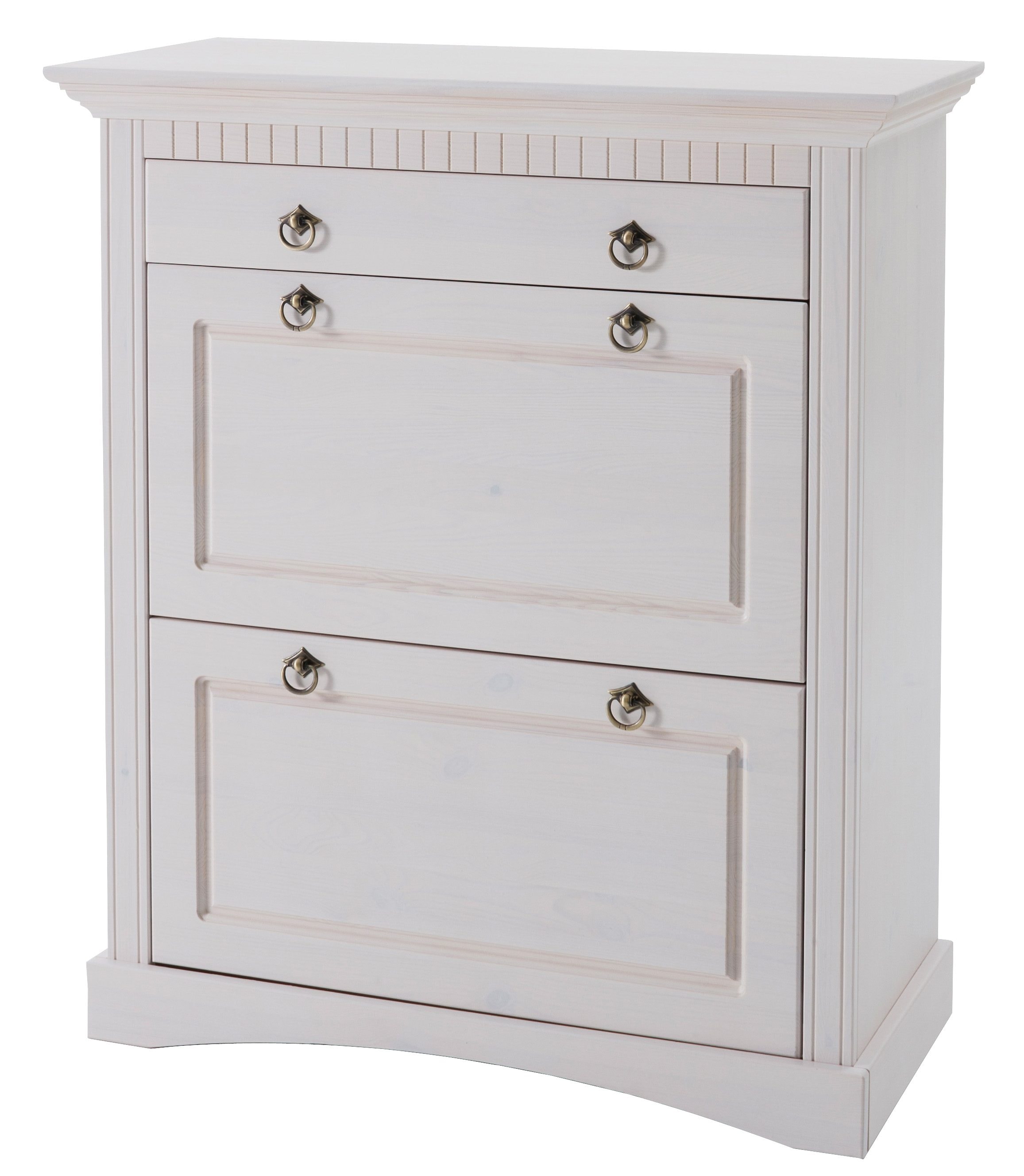 Home affaire Schuhkommode »Rustic« aus massiver Kiefer, Breite 71 cm, Kasse günstig online kaufen