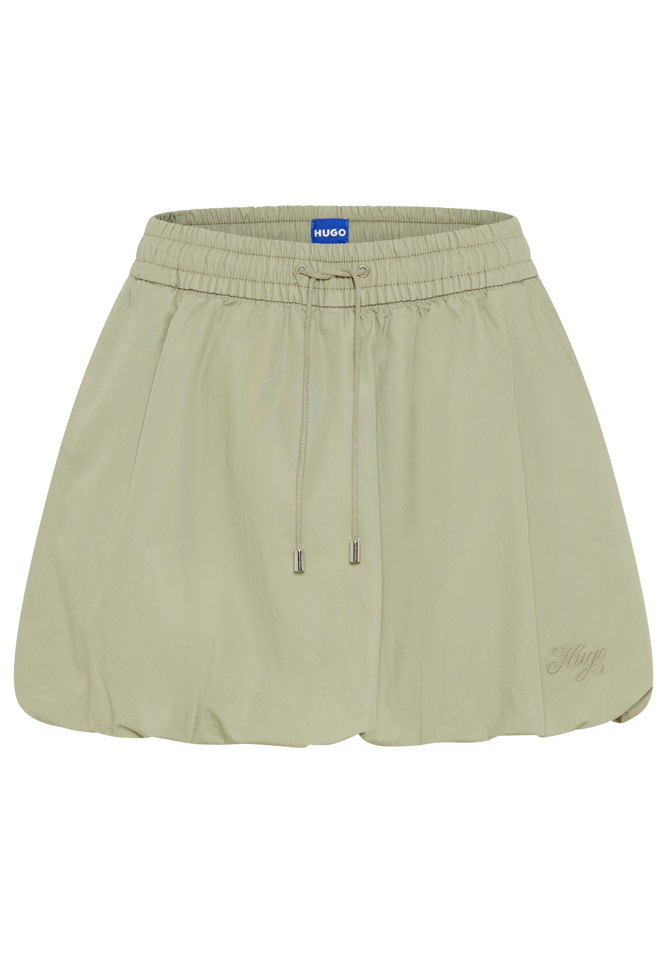 HUGO Blue Ballonrock »Rababa« mit elastischem Bund, Logostickerei