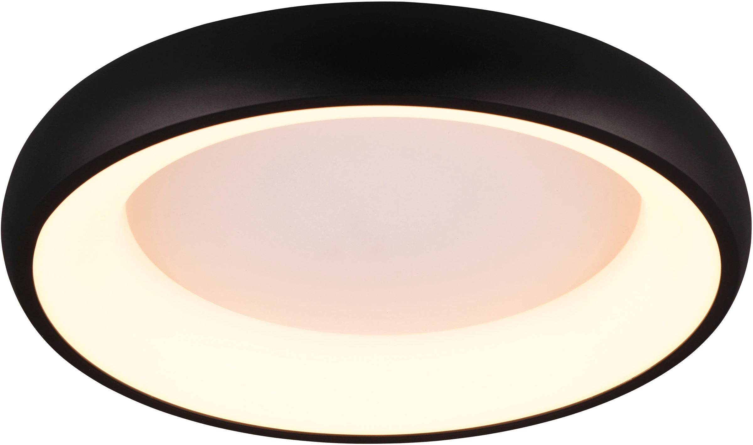 TRIO Leuchten LED Deckenleuchte »CARDONA, runde LED Deckenlampe Büro, Ø 46c günstig online kaufen