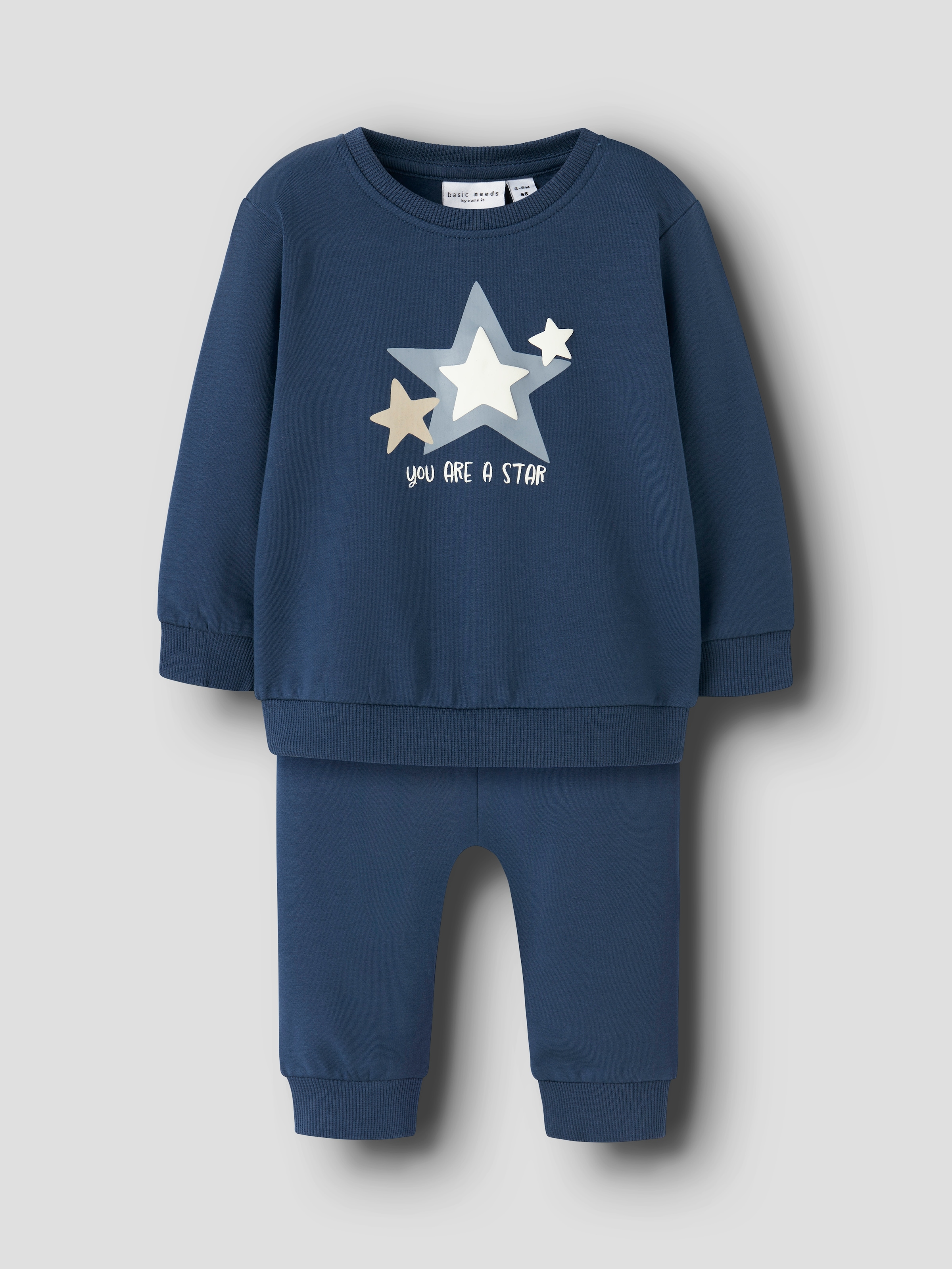 Name It Sweatshirt »NBMVONNE LS SWEAT BOX BRU SET«, 2 Stk.
