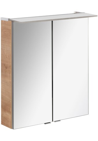 FACKELMANN Spiegelschrank »PE 60 - Ast-Eiche«, Breite 60 cm, 2 Türen doppelseitig... kaufen