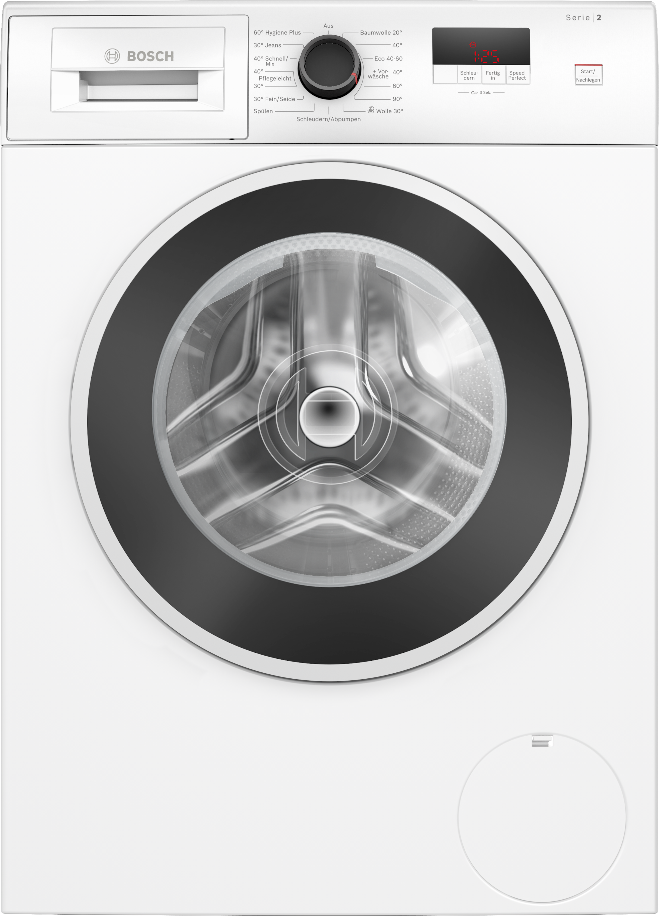 BOSCH Waschmaschine Serie 2 »WGE0240V«, 7 kg, 1400 U/min günstig online kaufen
