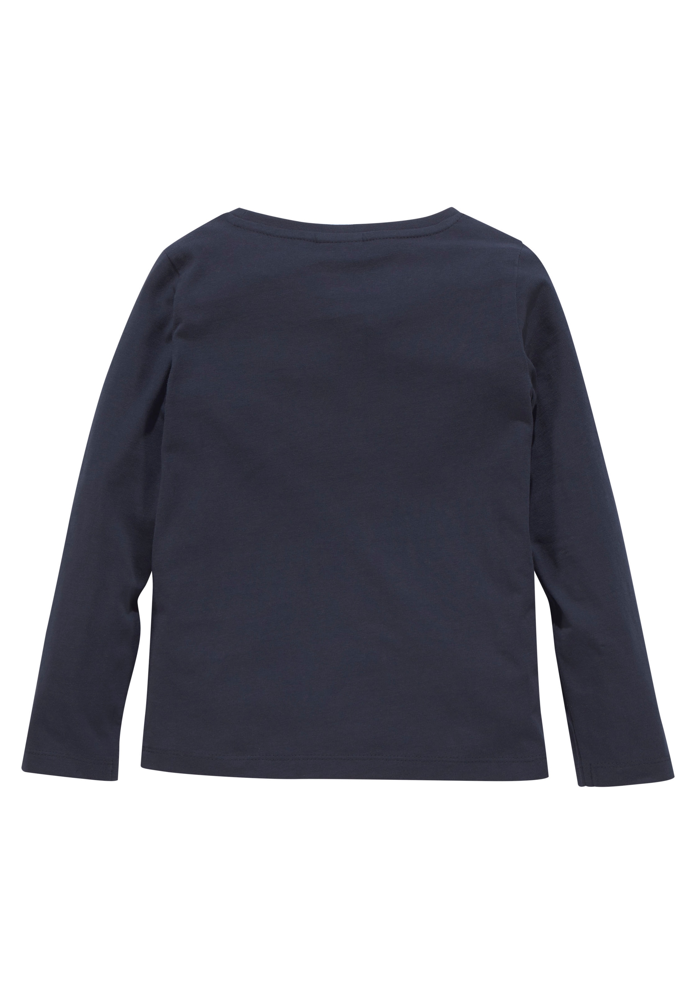 KIDSWORLD Langarmshirt »mit süßem Einhorn Druck«, langärmlig, hüftlange Passform, stylischer Druck
