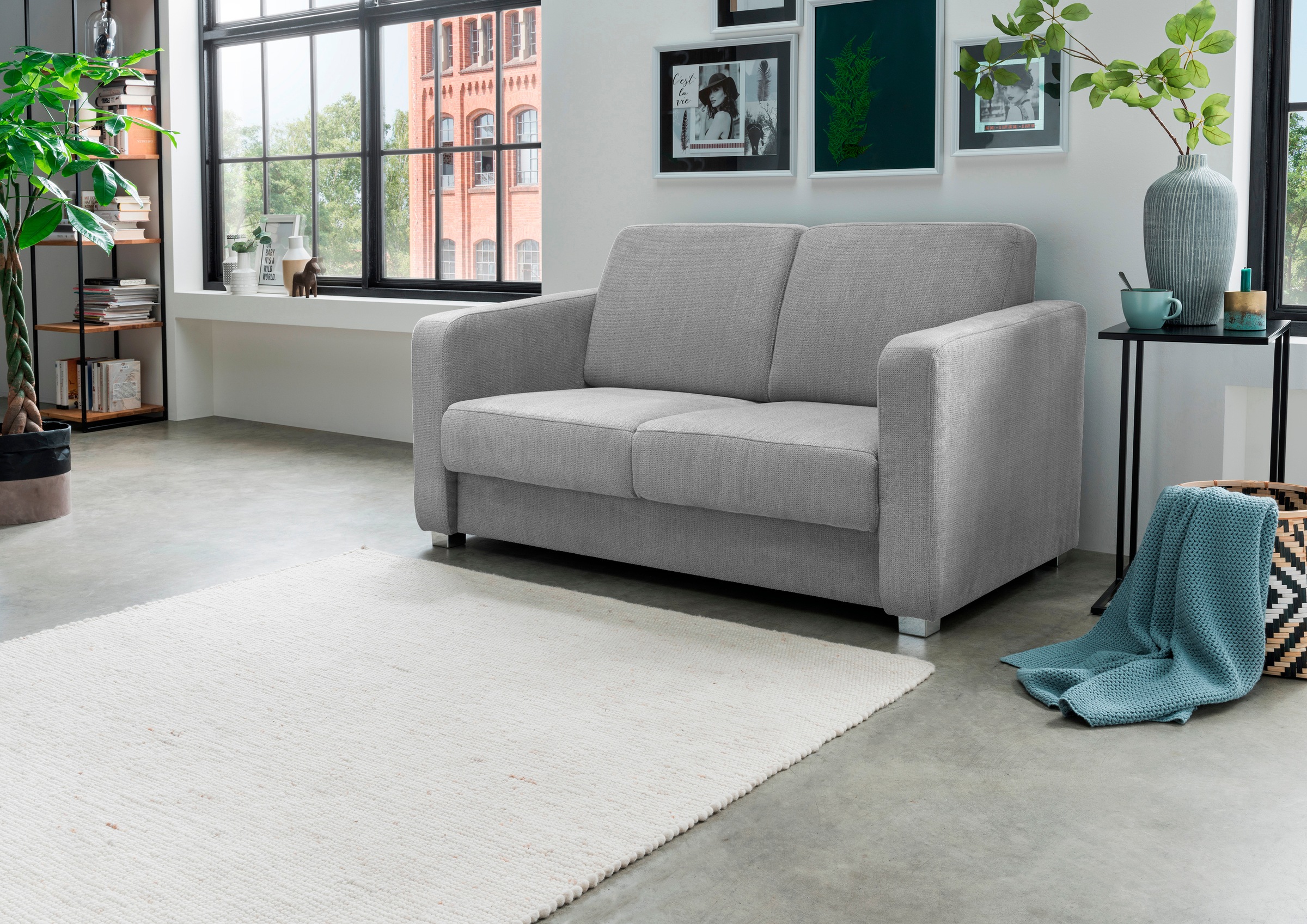 Home affaire Schlafsofa »Mia Problemlöser Sofa, Einzelauszug, Bettsofa, zei günstig online kaufen