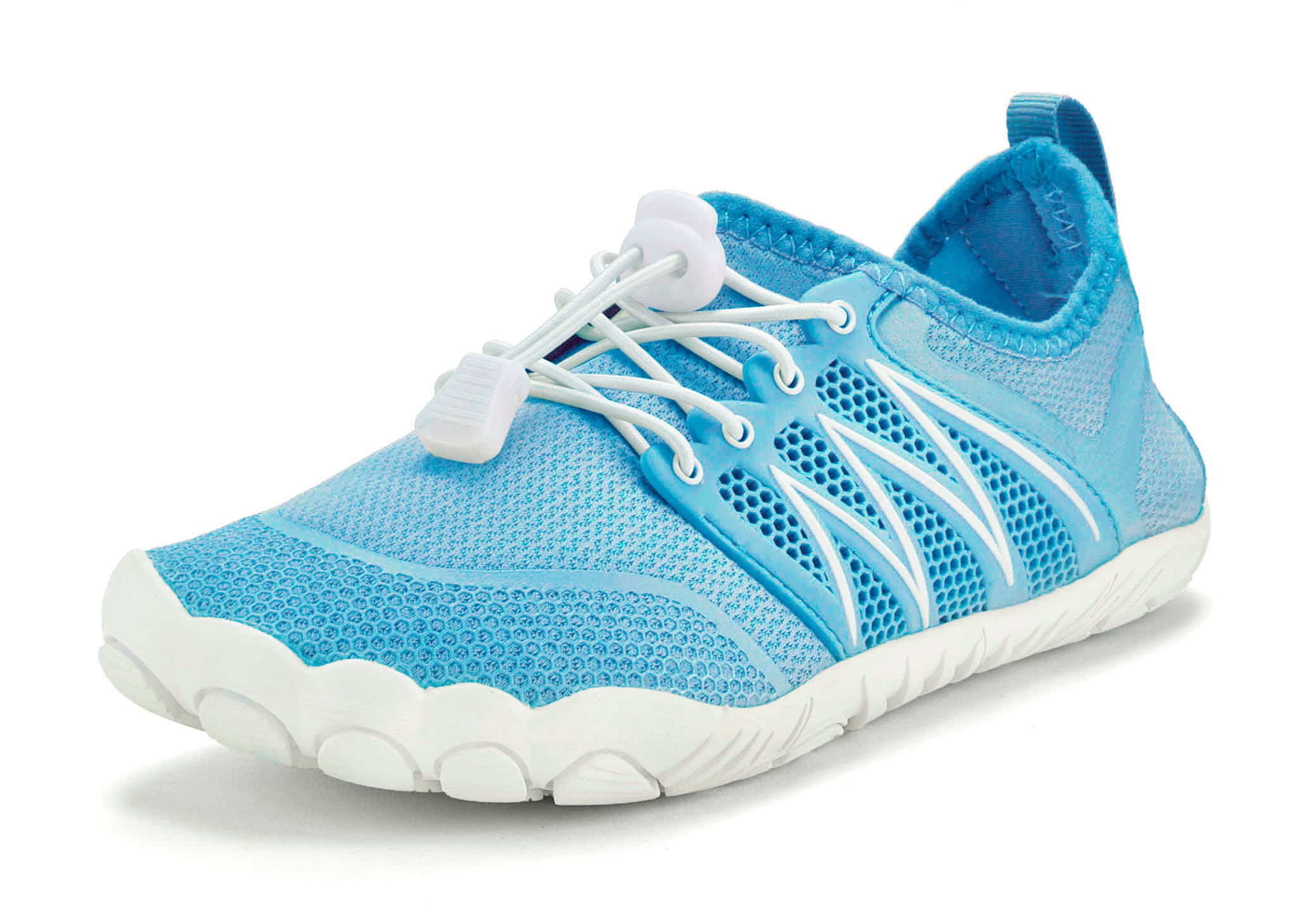 Venice Beach Badeschuh »Aquaschuh, Slipper, Wasserschuh«, mit elastischen Bändern für schnelles Reinschlüpfen ultraleicht VEGAN