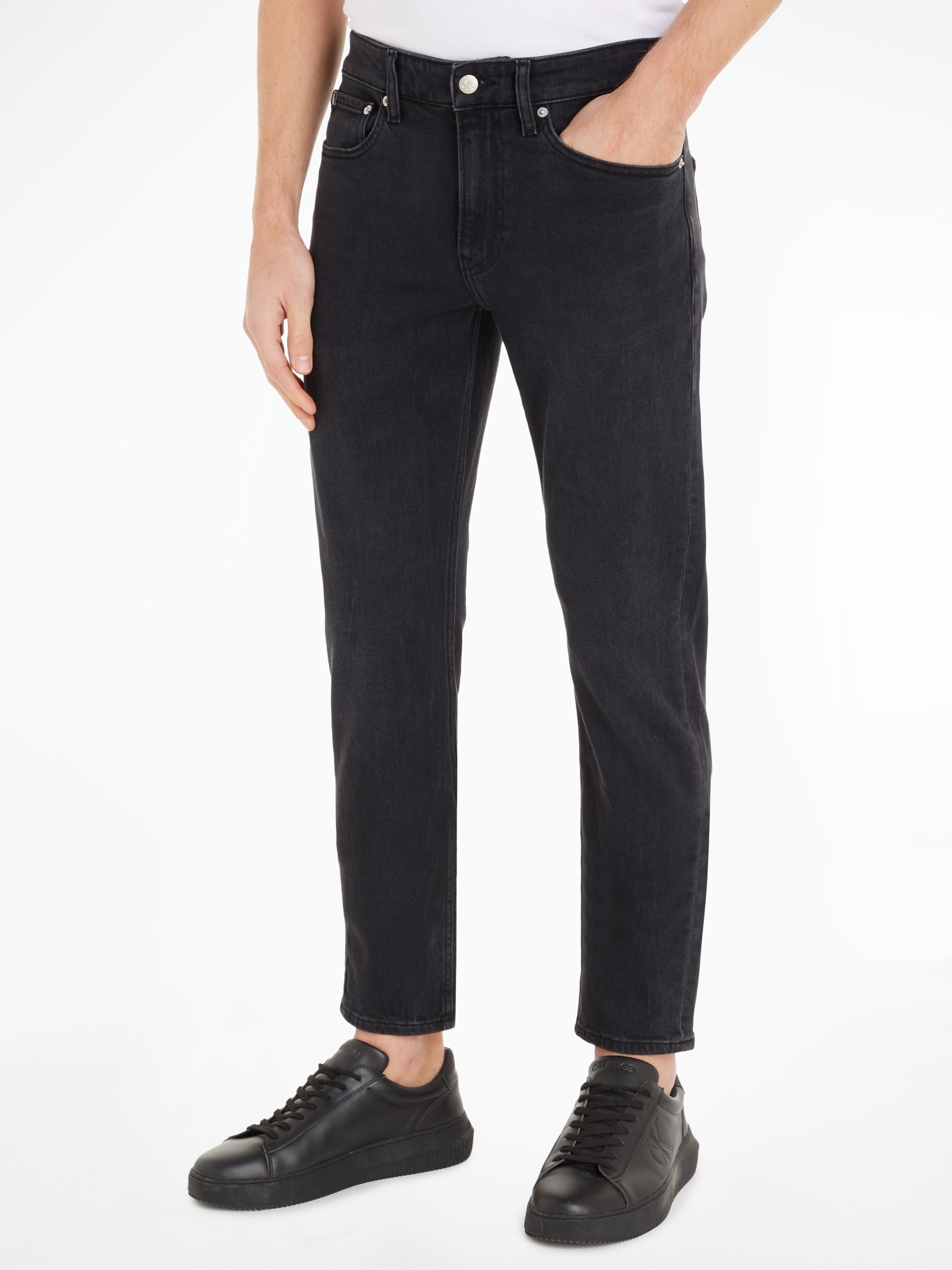 Calvin Klein Jeans Slim-fit-Jeans »SLIM TAPER«, mit Markenlabel