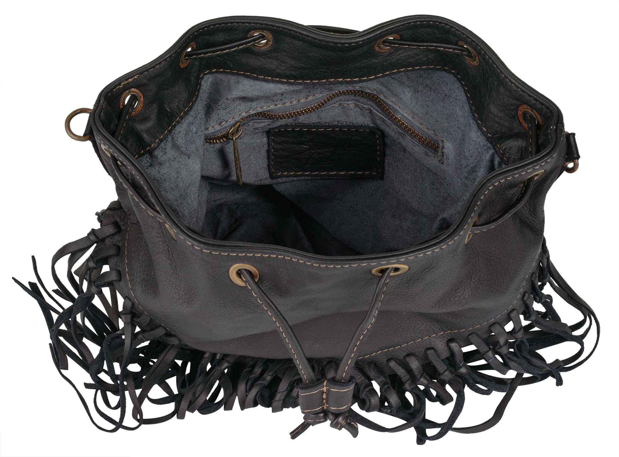 Samantha Look Shopper, echt Leder, Made in Italy