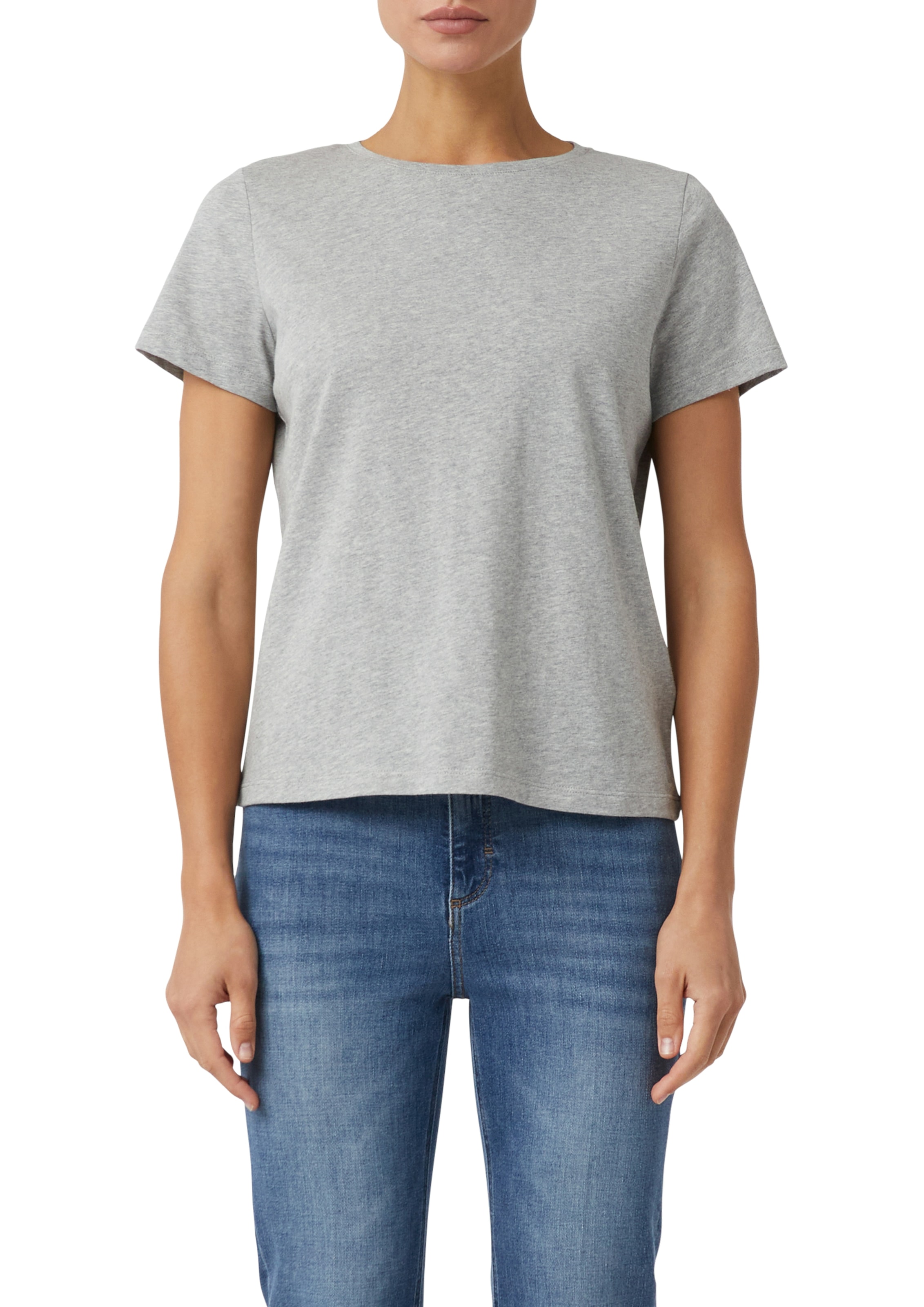 comma casual identity T-Shirt mit Rundhalsausschnitt, Regular Fit