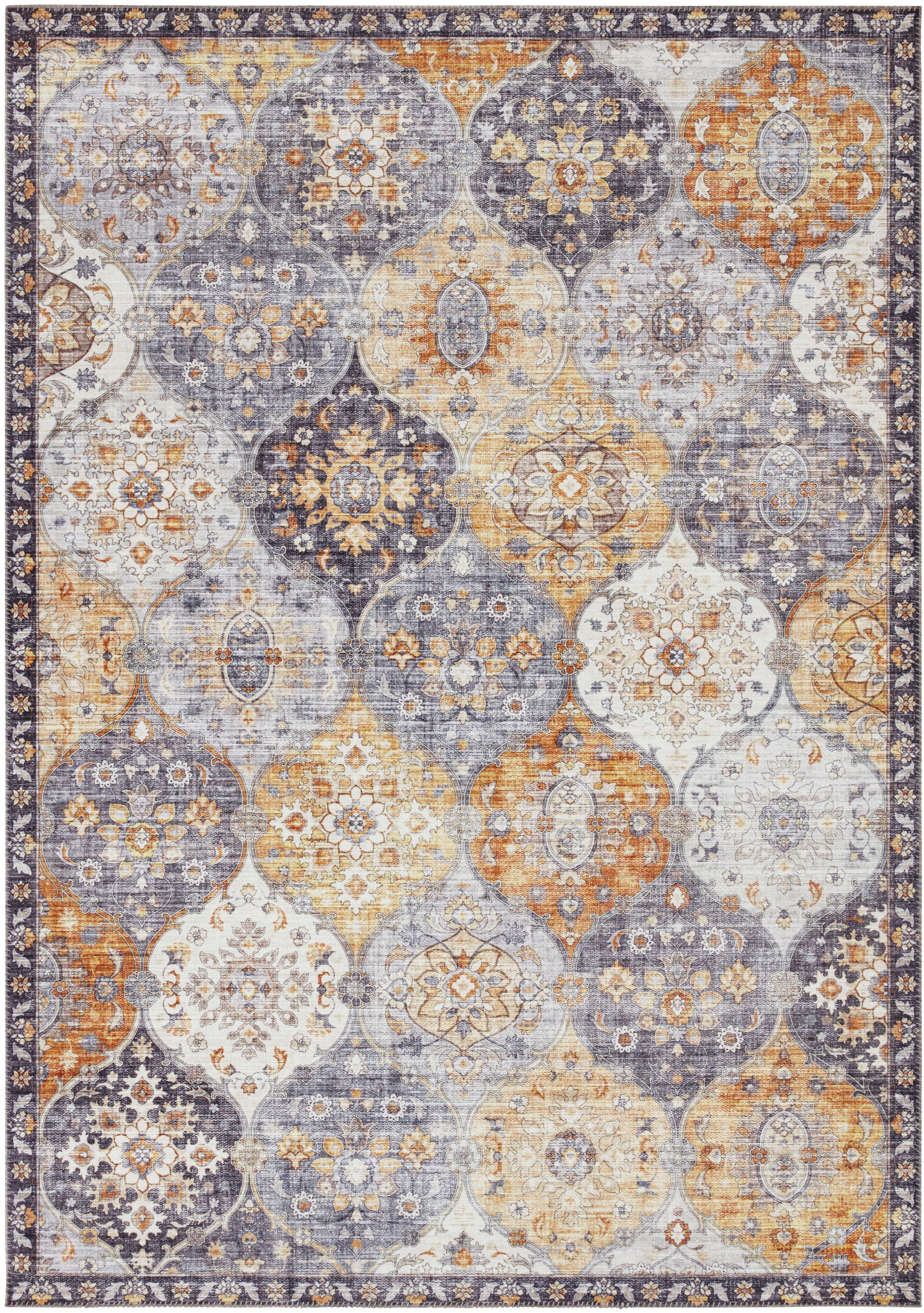 ELLE DECORATION Teppich »Kashmir Ghom«, rechteckig, 5 mm Höhe, Orientalisch günstig online kaufen