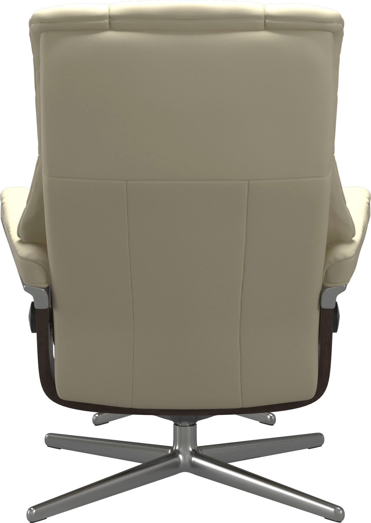 Stressless® Relaxsessel »Mayfair«, (Set, Relaxsessel mit Hocker), mit Hocker, mit Cross Base, Größe S, M & L, Holzakzent Wenge