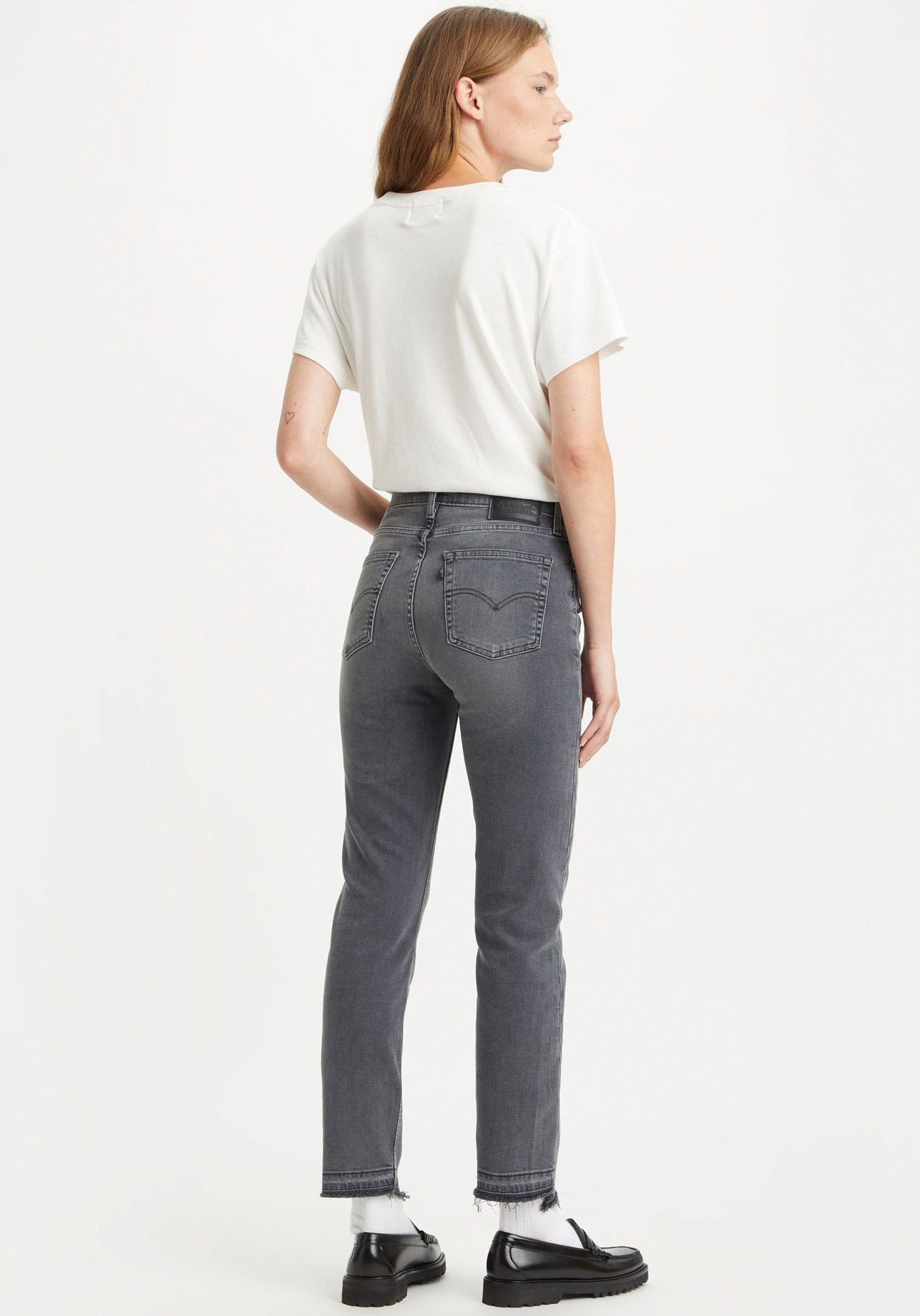 Levi\'s® Straight-Jeans »724 High mit am Straight«, Saum Fransen kaufen Rise