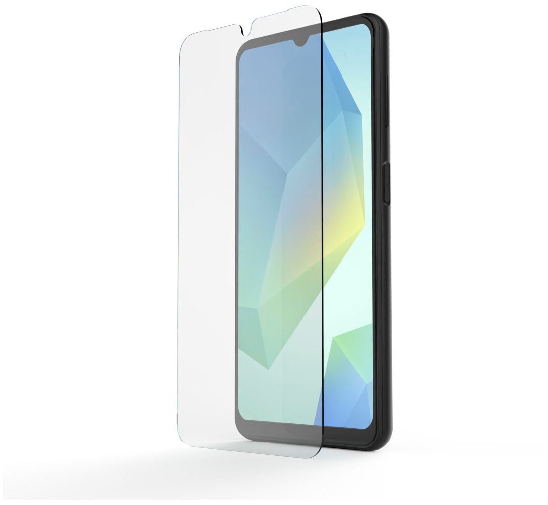 Hama Displayschutzglas »Handy-Schutzglas 9H für Samsung Galaxy A17 A17 5G A18« 9H-Härte, Fullscreen, Ultraclear, Anti-Fingerabdruck