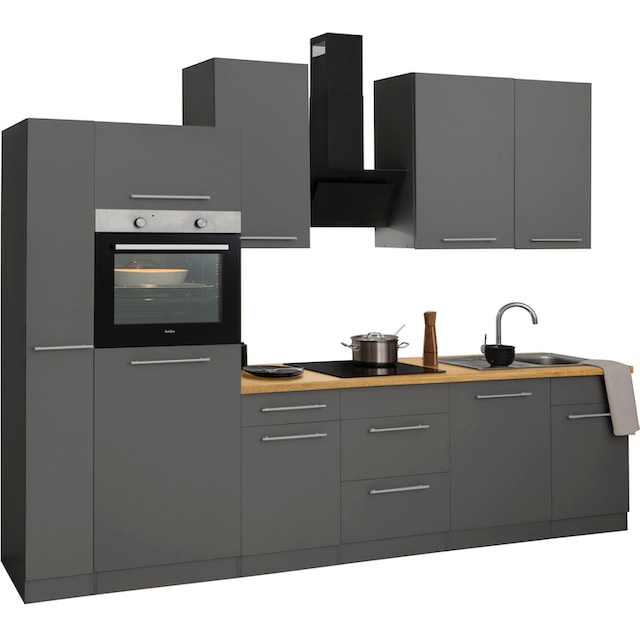 wiho Küchen Küchenzeile »Unna«, mit E-Geräten, Breite 310 cm kaufen