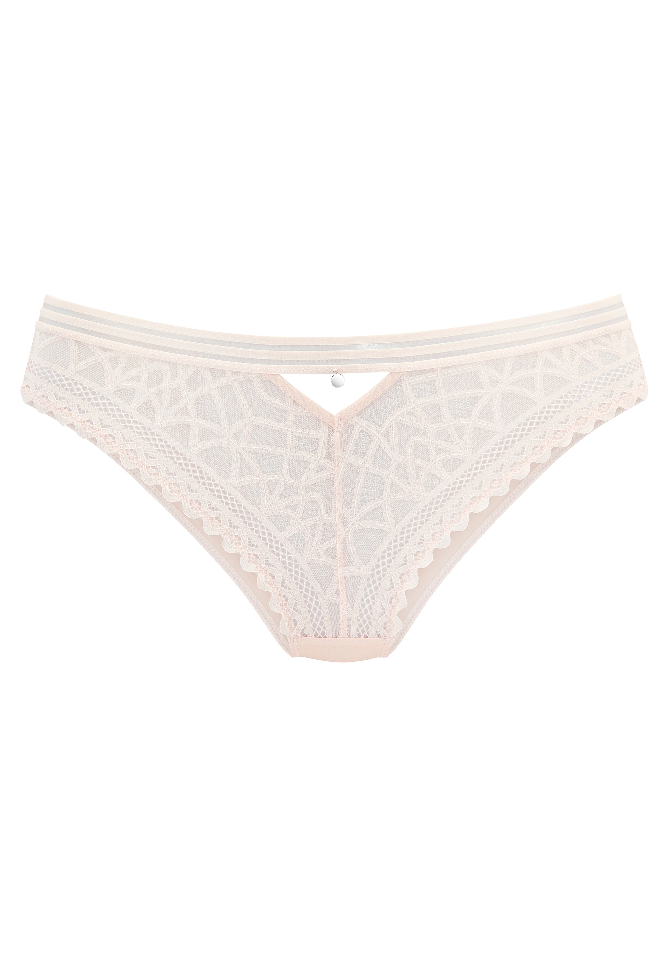 s.Oliver Slip »Milene« mit edlem Bund und modischem Accessoire vorne mittig