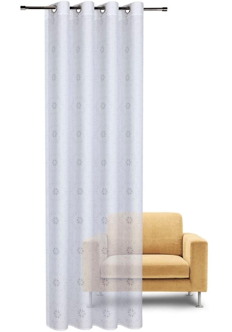 Gerster Vorhang »Gian«, (1 St.), HxB: 235x140, Moderner Ösenschal bedruckt kaufen