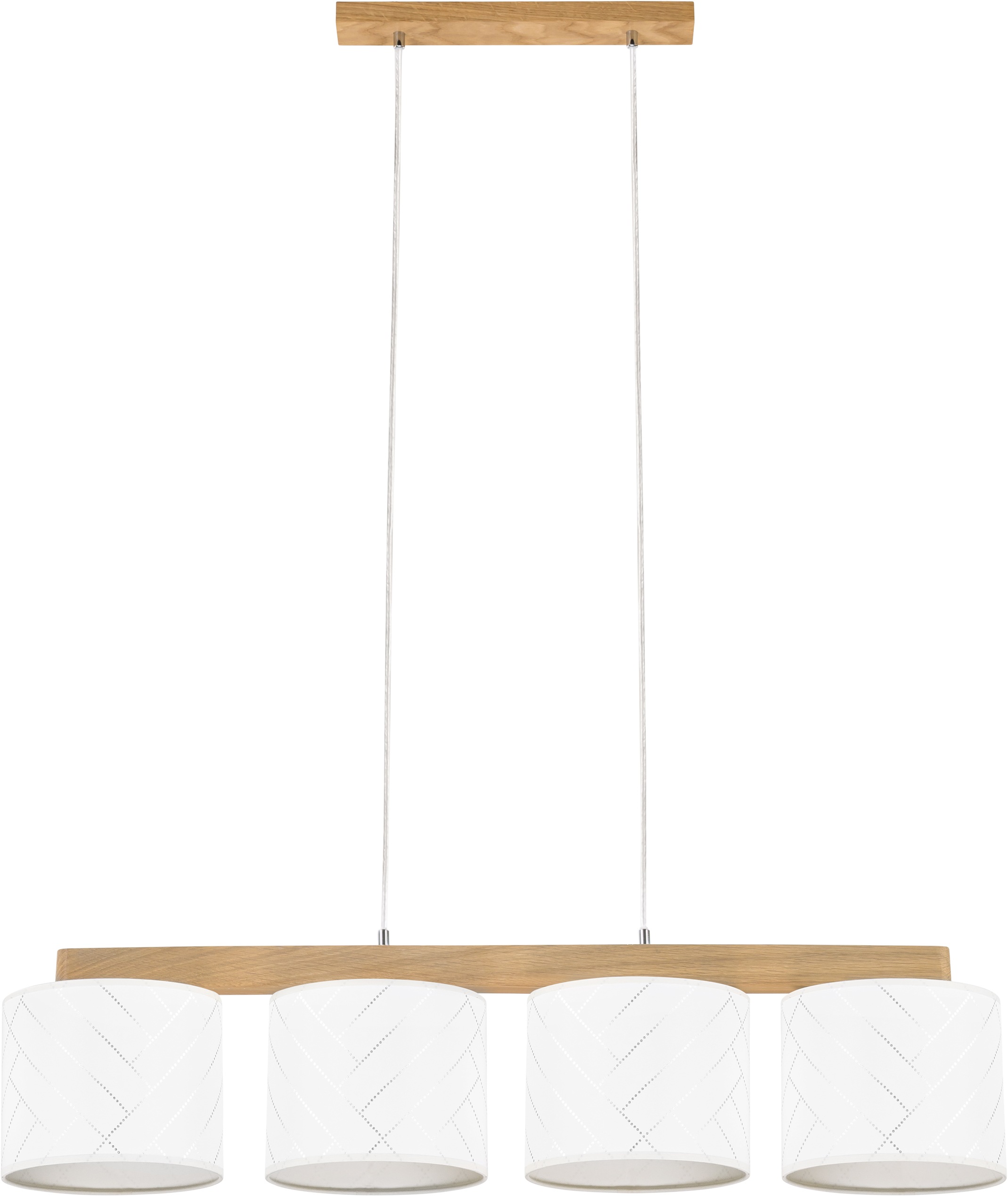 BRITOP LIGHTING Pendelleuchte »PUNTO«, 4 flammig, Leuchtmittel E27   ohne L günstig online kaufen