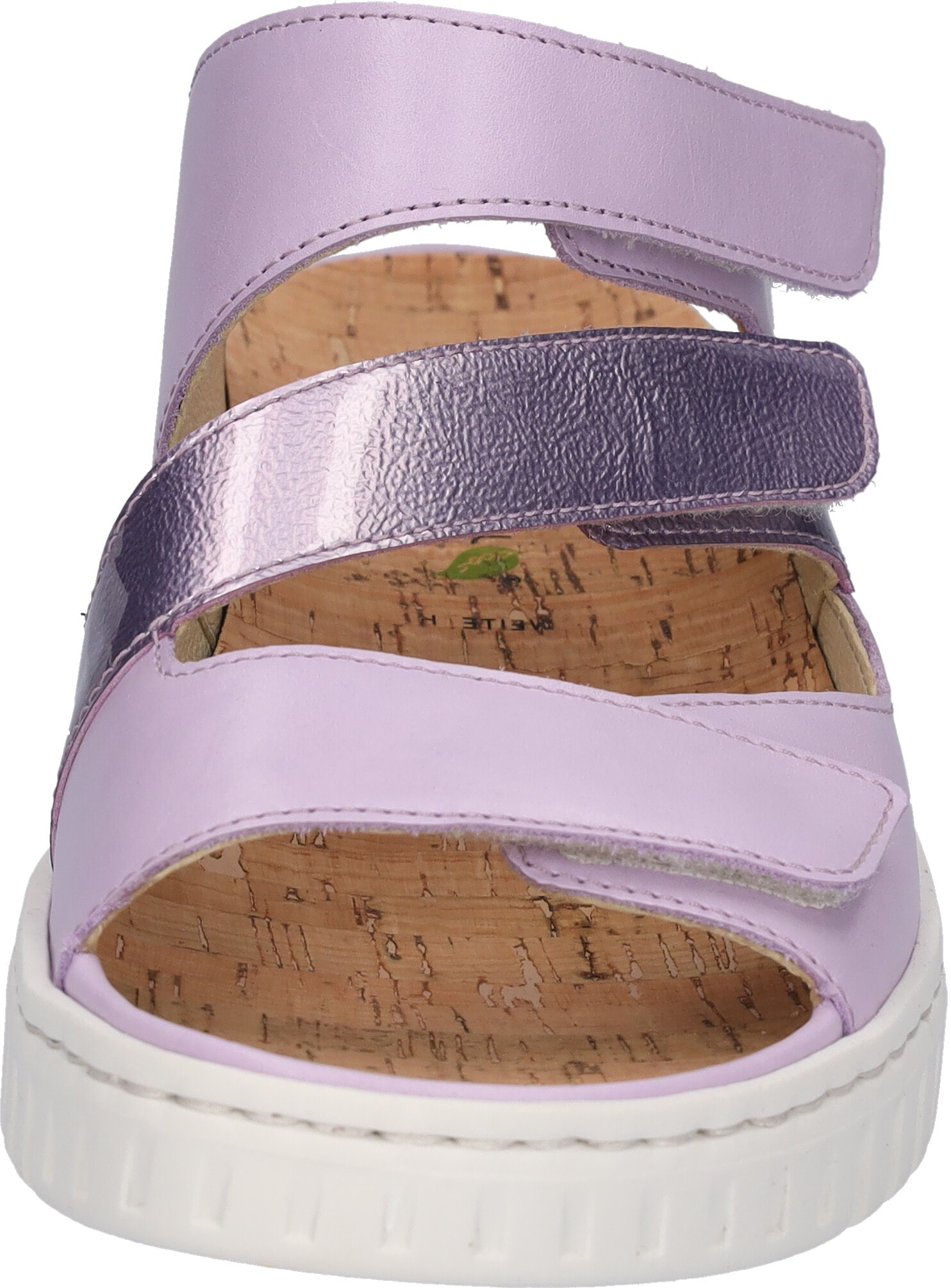 Waldläufer Pantolette »H-Willow«, Keilabsatz, Sommerschuh, Schlappen mit Klettverschlüssen, Weite H
