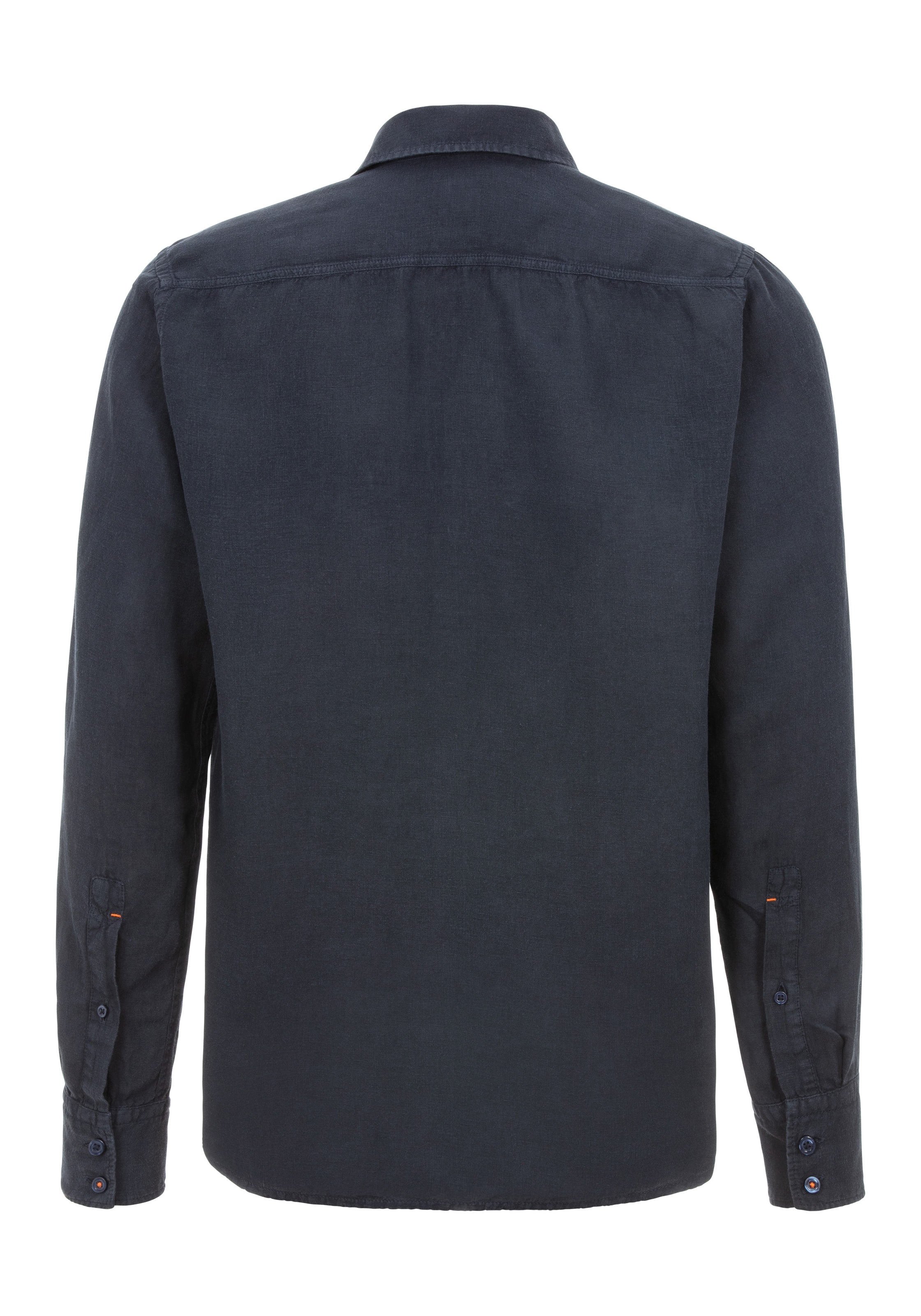 BOSS ORANGE Leinenhemd »Relegant«, mit Markenlabel