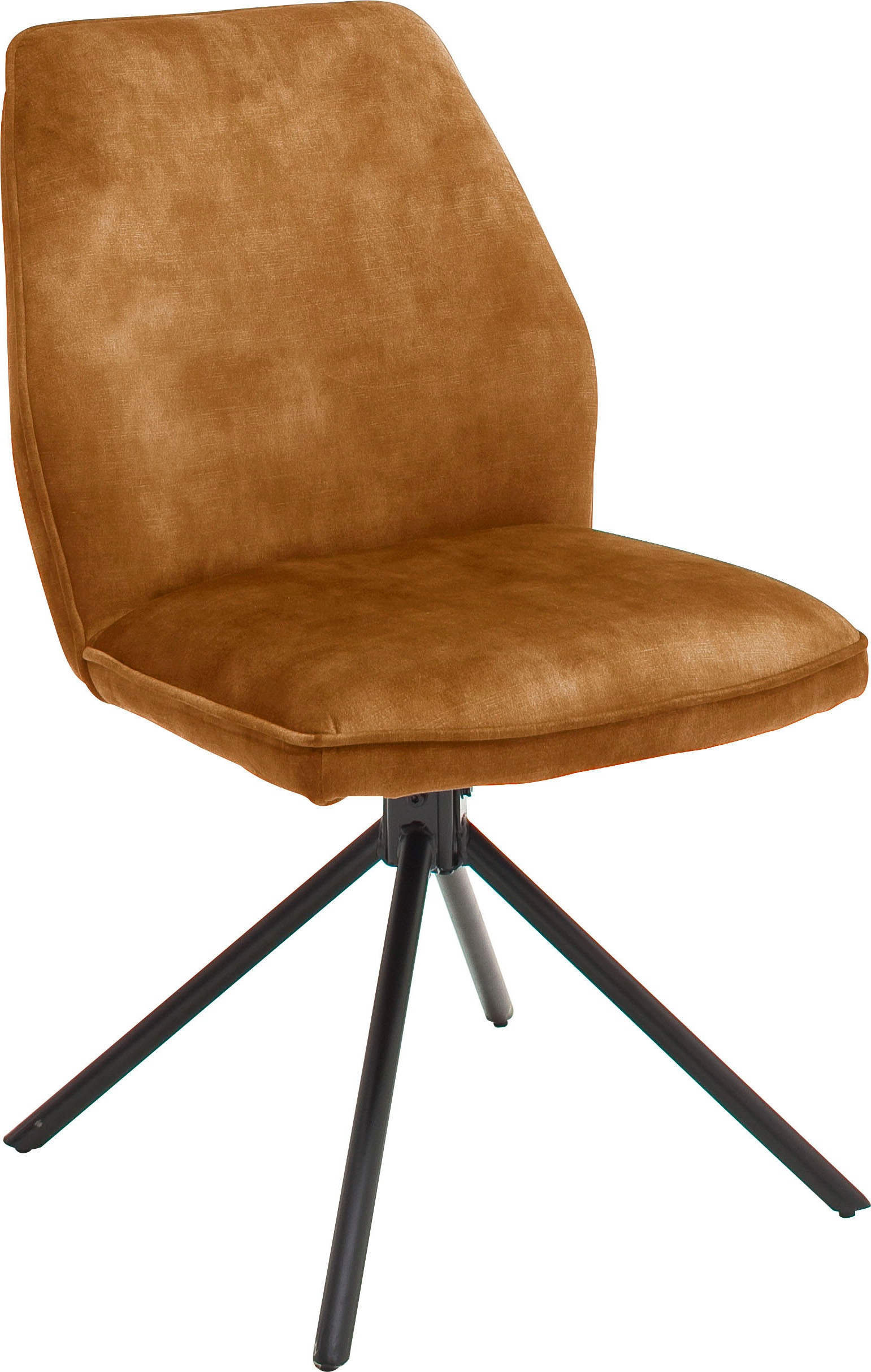MCA furniture Esszimmerstuhl »Ottawa«, (Set), 2 St., Vintage, Vintage Veloursoptik mit Keder, Stuhl belastbar bis 120 Kg