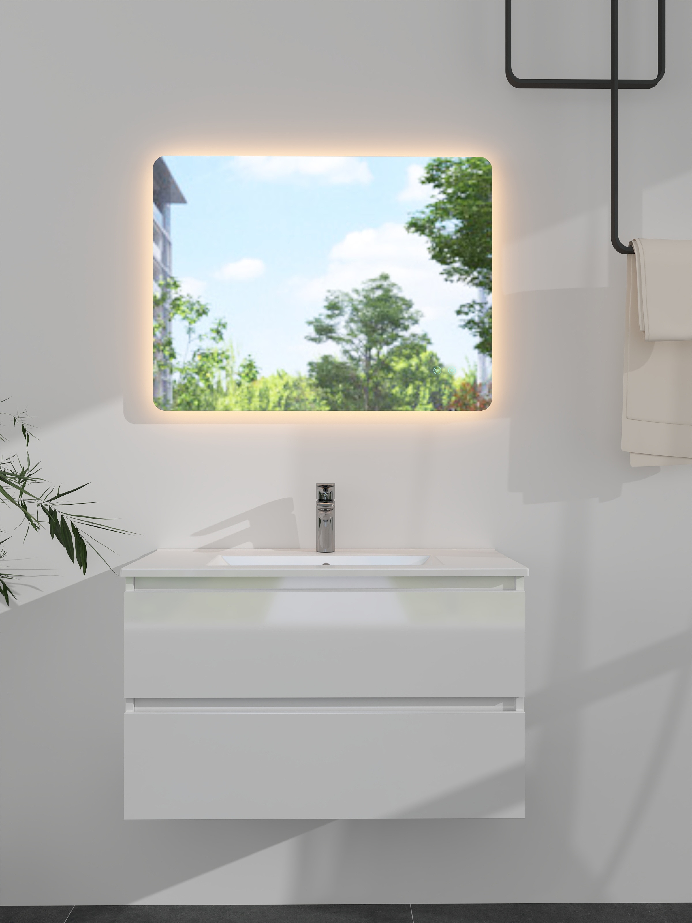 welltime Badmöbel-Set »Toledo in verschiedenen Breiten erhältlich« Komplett günstig online kaufen