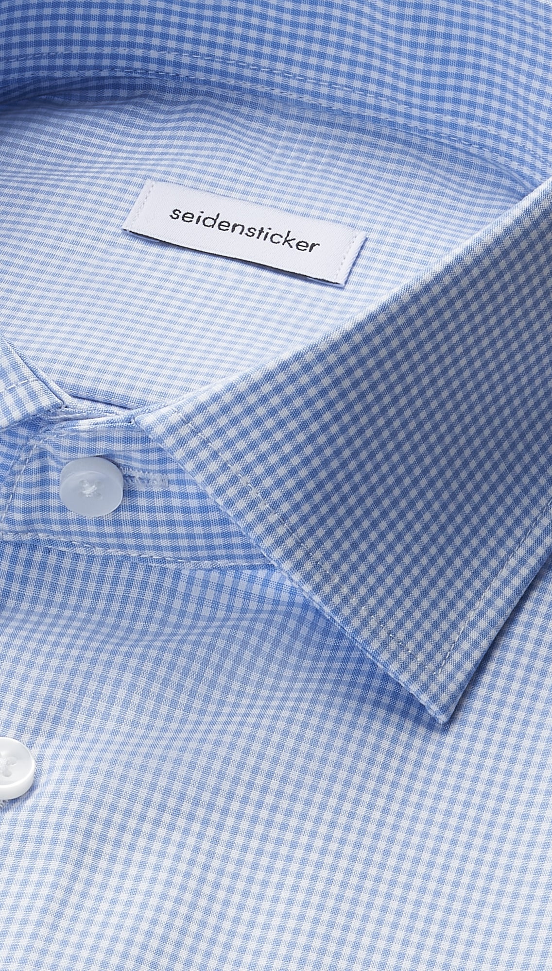 seidensticker Businesshemd »Schwarze Rose« Regular 1/1 Kentkragen Karo