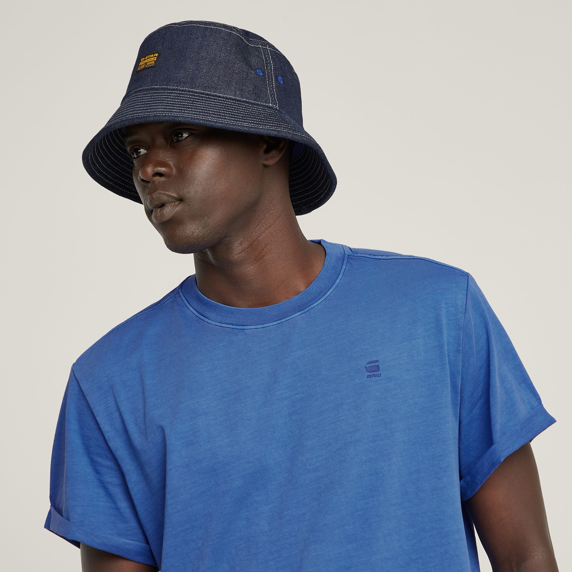 G-STAR Kurzarmshirt »Lash« Rundhals, Logoapplikation