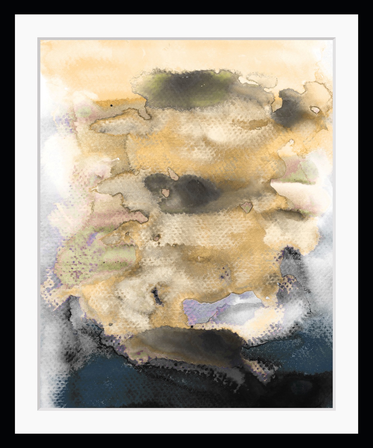queence Bild »Aquarell Kunstwerk«, Abstrakt-Figuren-Kunst-Gemälde, HD Premi günstig online kaufen