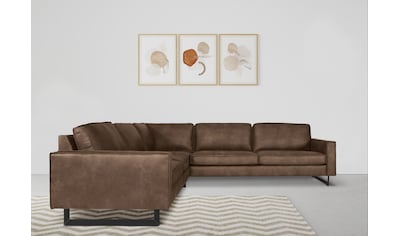 Ecksofa »Pinto, 250/290 cm, langer Schenkel, XXL, Ottomane«