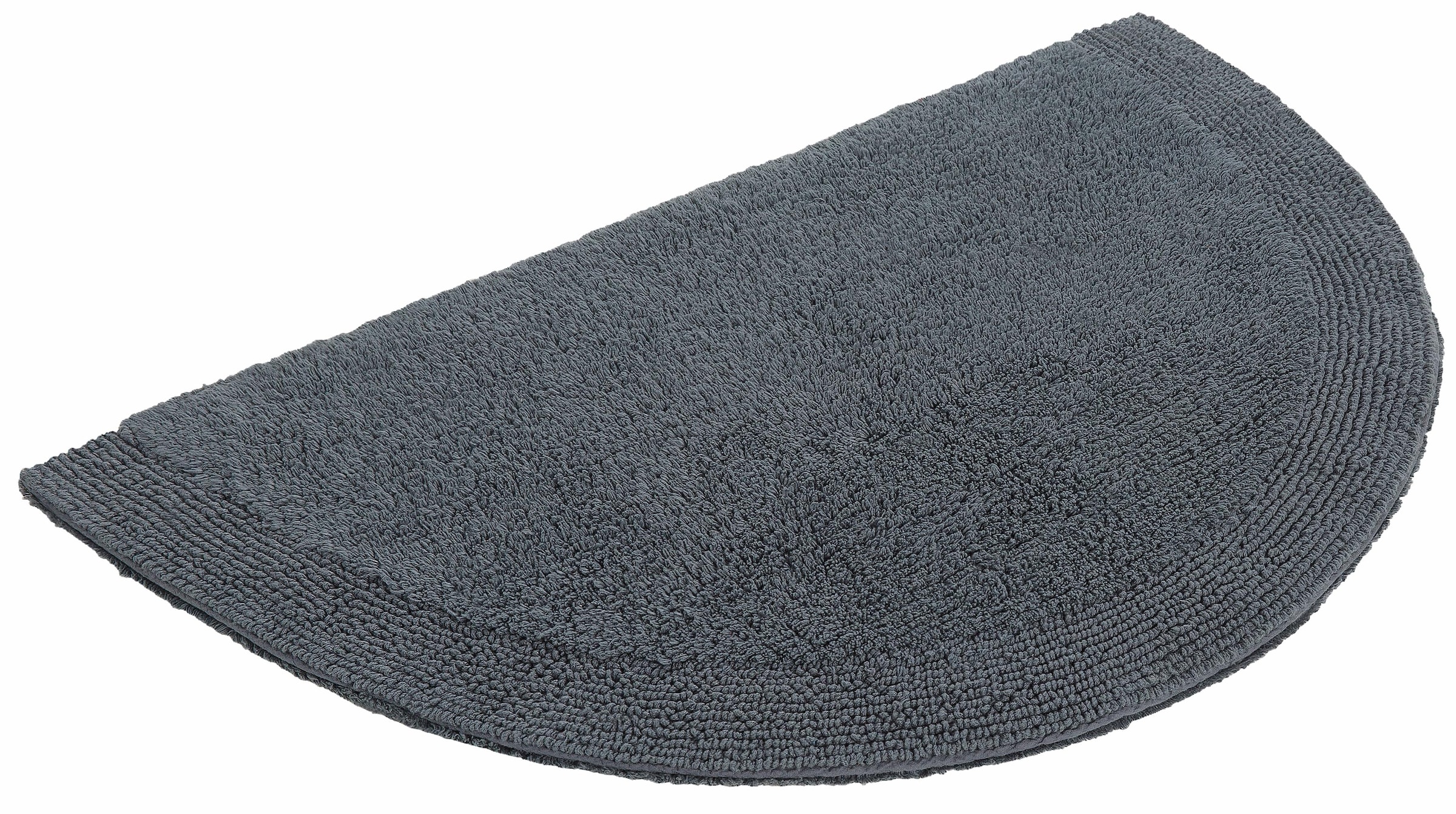 my home Badematte »Kapra, Badvorleger, Badezimmer Teppich«, beidseitig nutzbar-fußbodenheizungsgeeignet-strapazierfähig, mit Bordüre, Badteppich, Badematte
