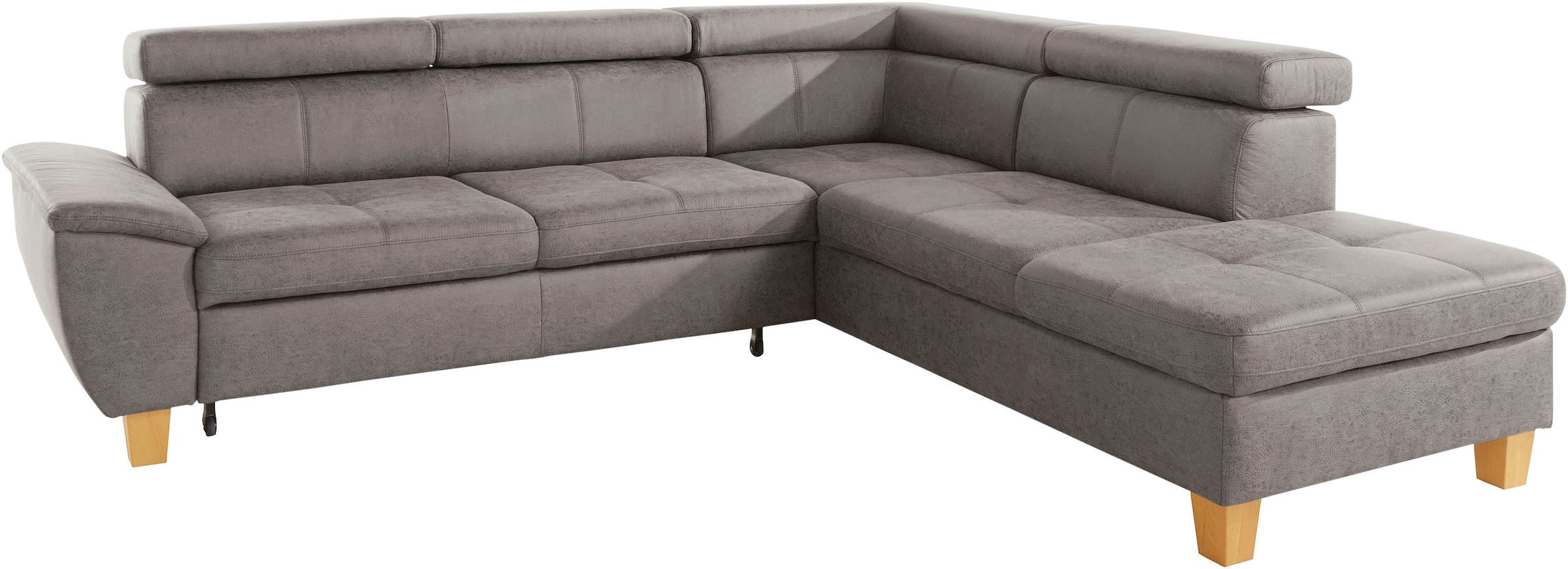exxpo - sofa fashion Ecksofa »Enya, hoher Sitzkomfort, Breite 266cm, bequem günstig online kaufen